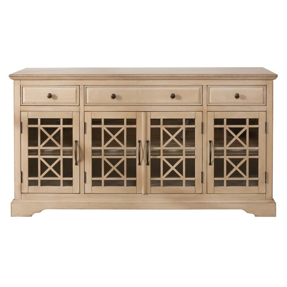 Jofran Craftsman Antique Cream 60" Media Unit