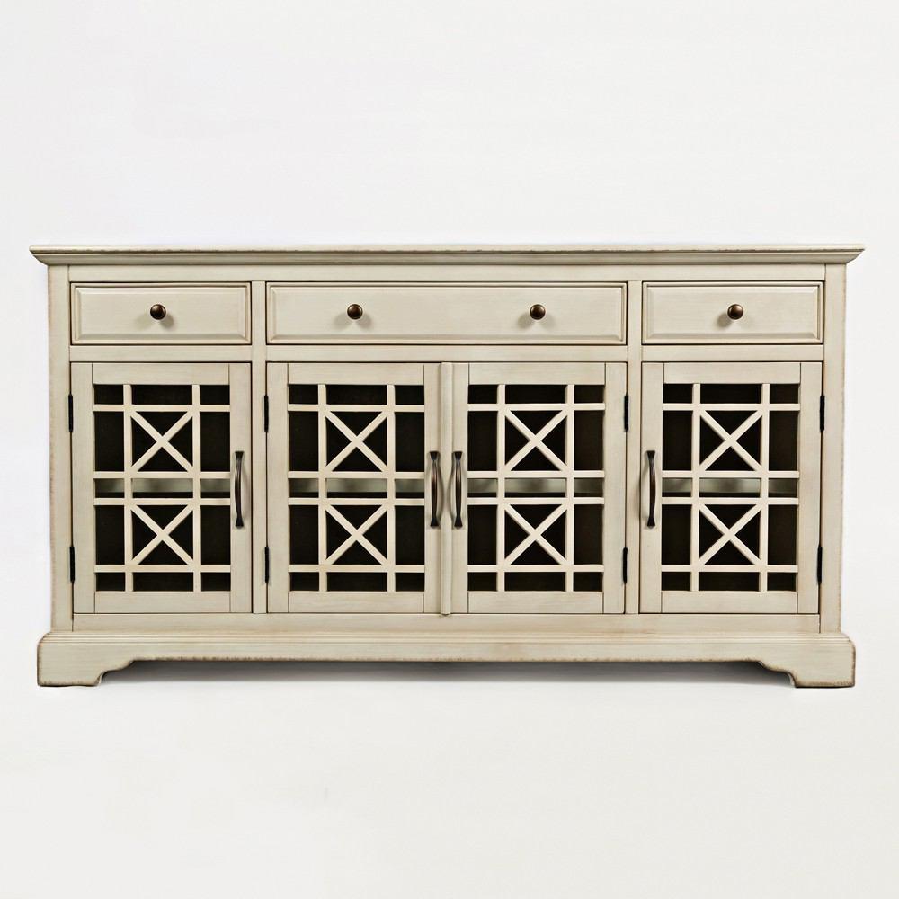 Jofran Craftsman Antique Cream 60" Media Unit