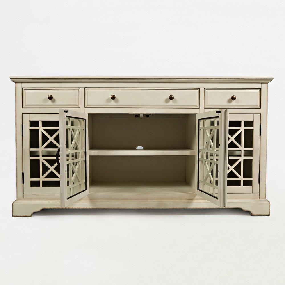 Jofran Craftsman Antique Cream 60" Media Unit