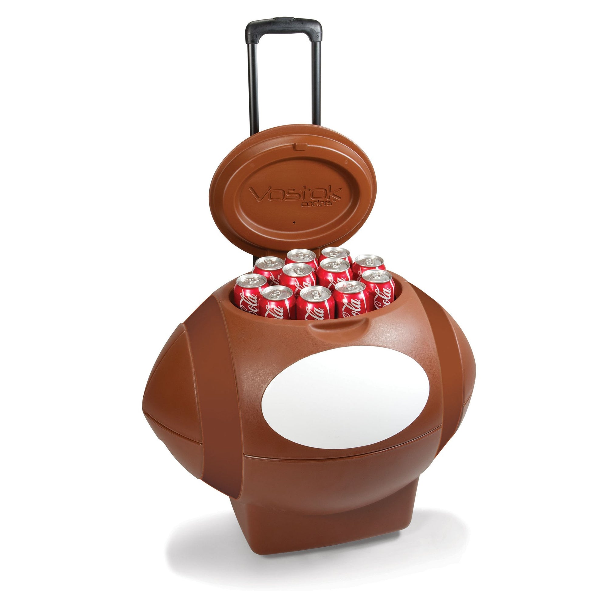 Picnic Time Football Cooler Rolling Cooler