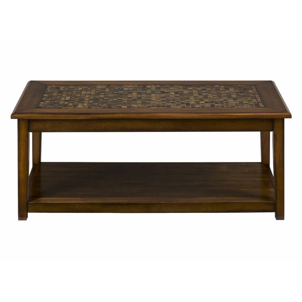 Jofran Baroque Brown Cocktail Table