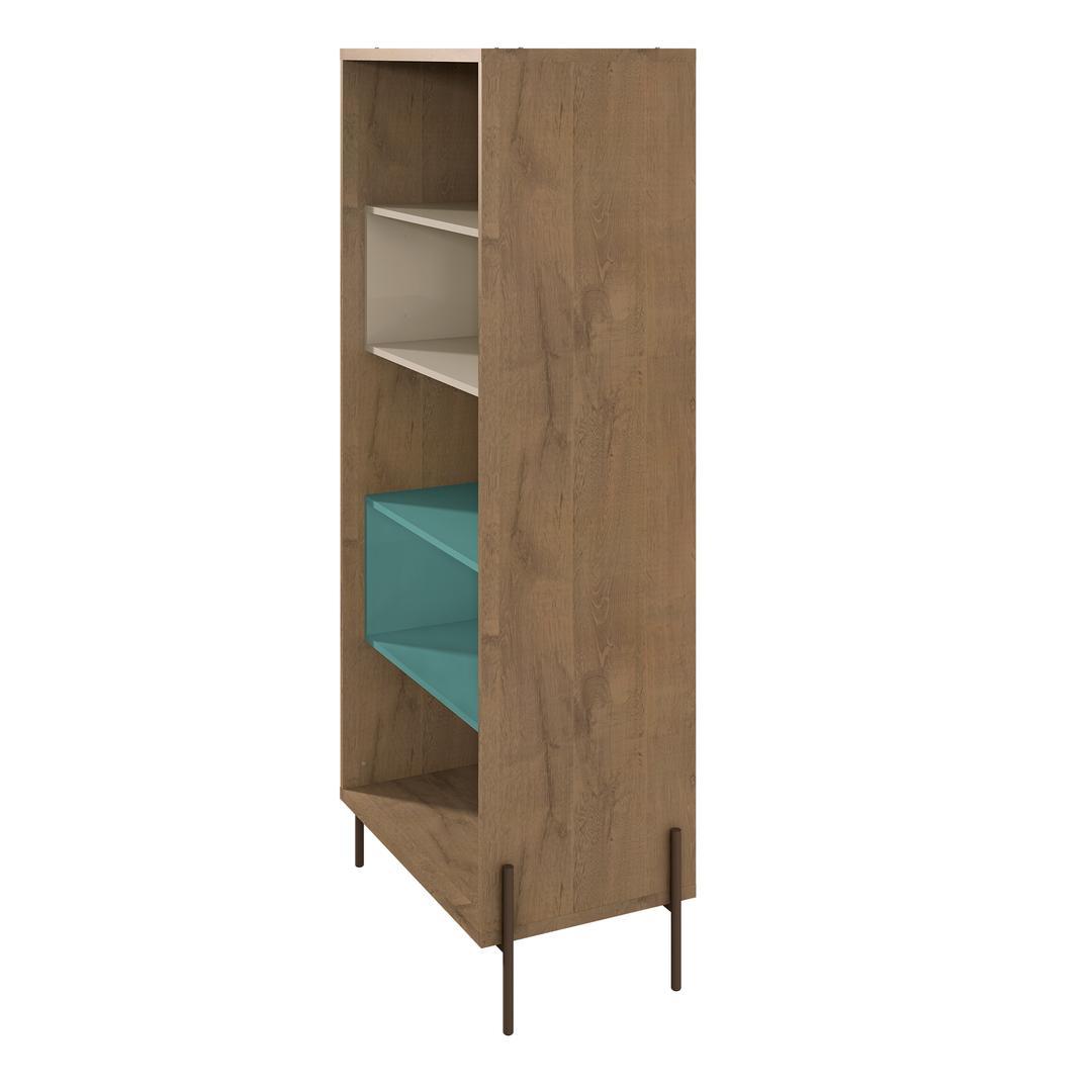 Manhattan Comfort Joy 5- Shelf Bookcase