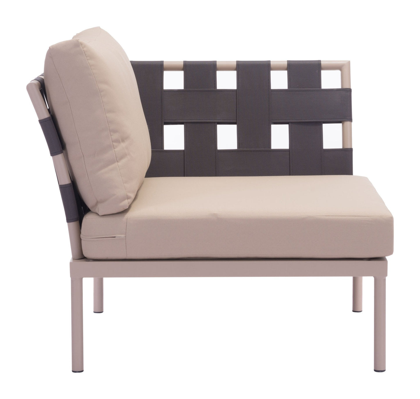 Zuo Glass Beach Arm Side/Backrest