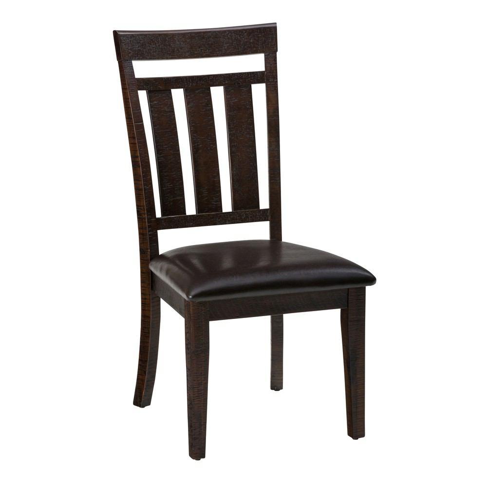 Jofran Kona Grove Upholstered Slat Back Dining Chair