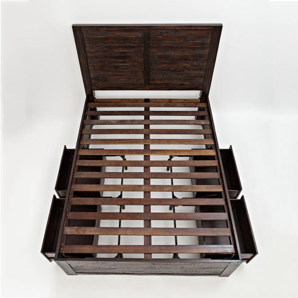 Jofran Kona Grove Queen Storage Bed