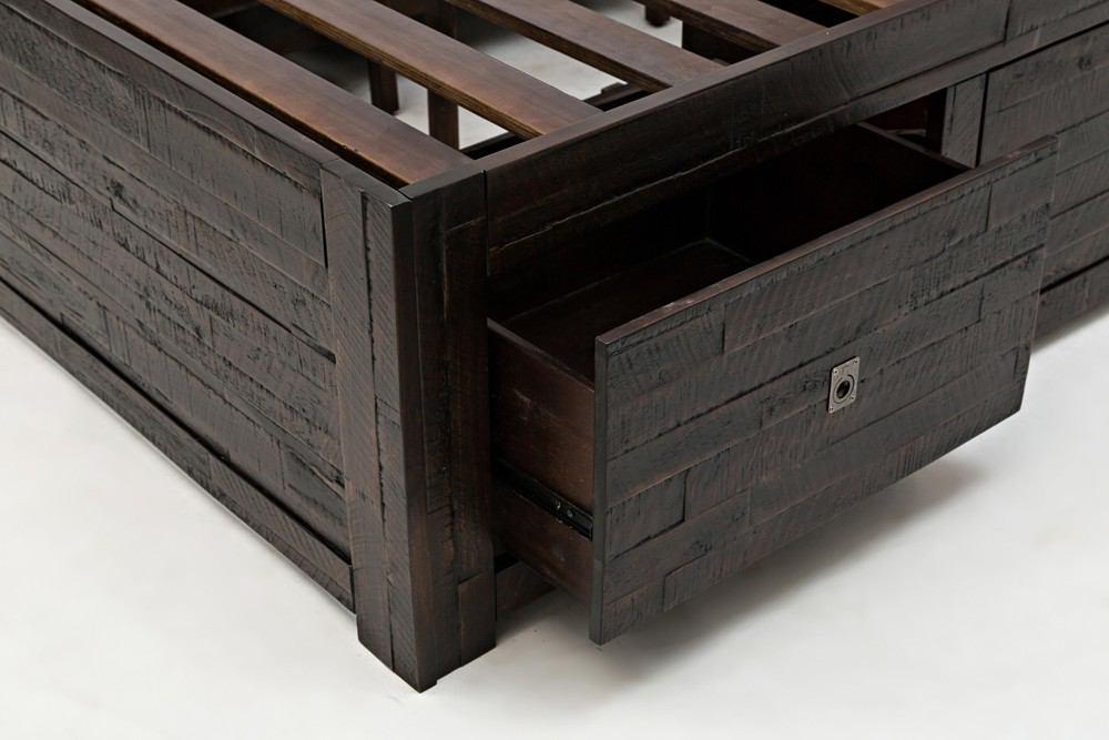 Jofran Kona Grove King Storage Bed