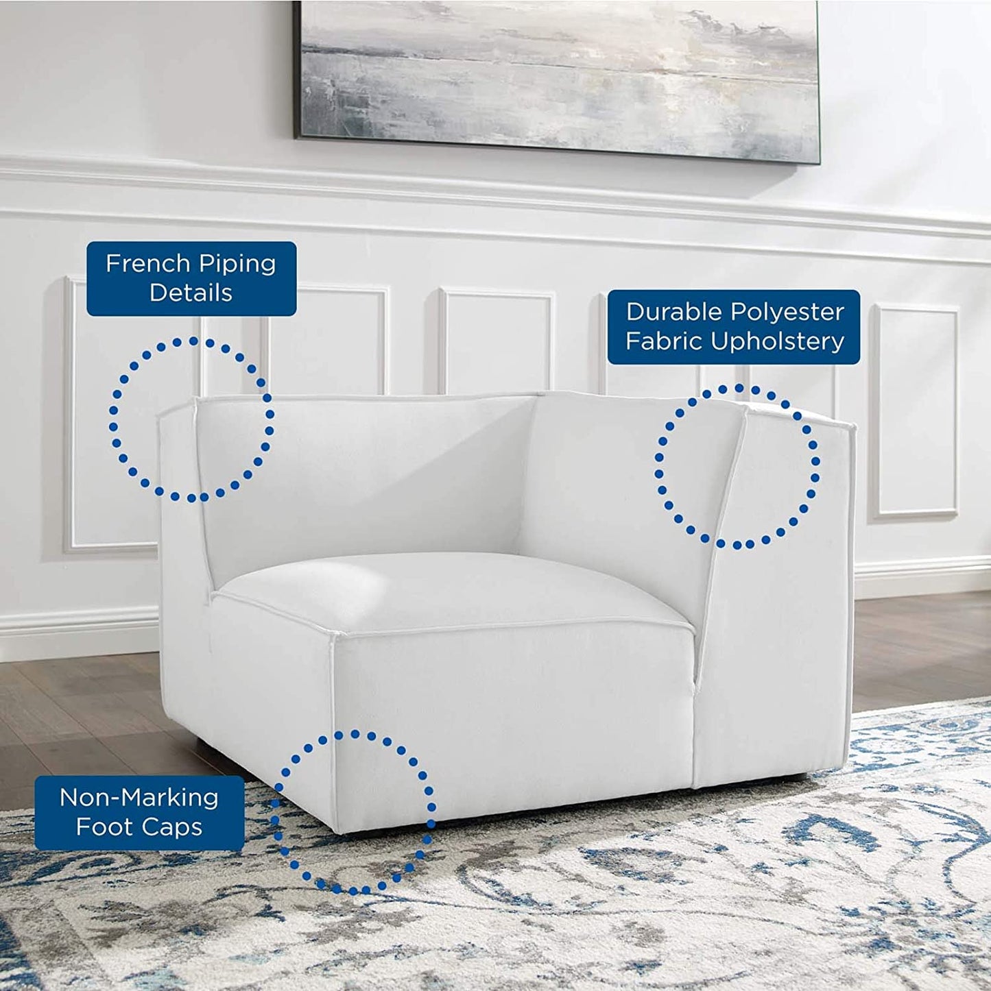 Modway Restore Sectional Sofa Corner Chair | Sofas | Modishstore-6