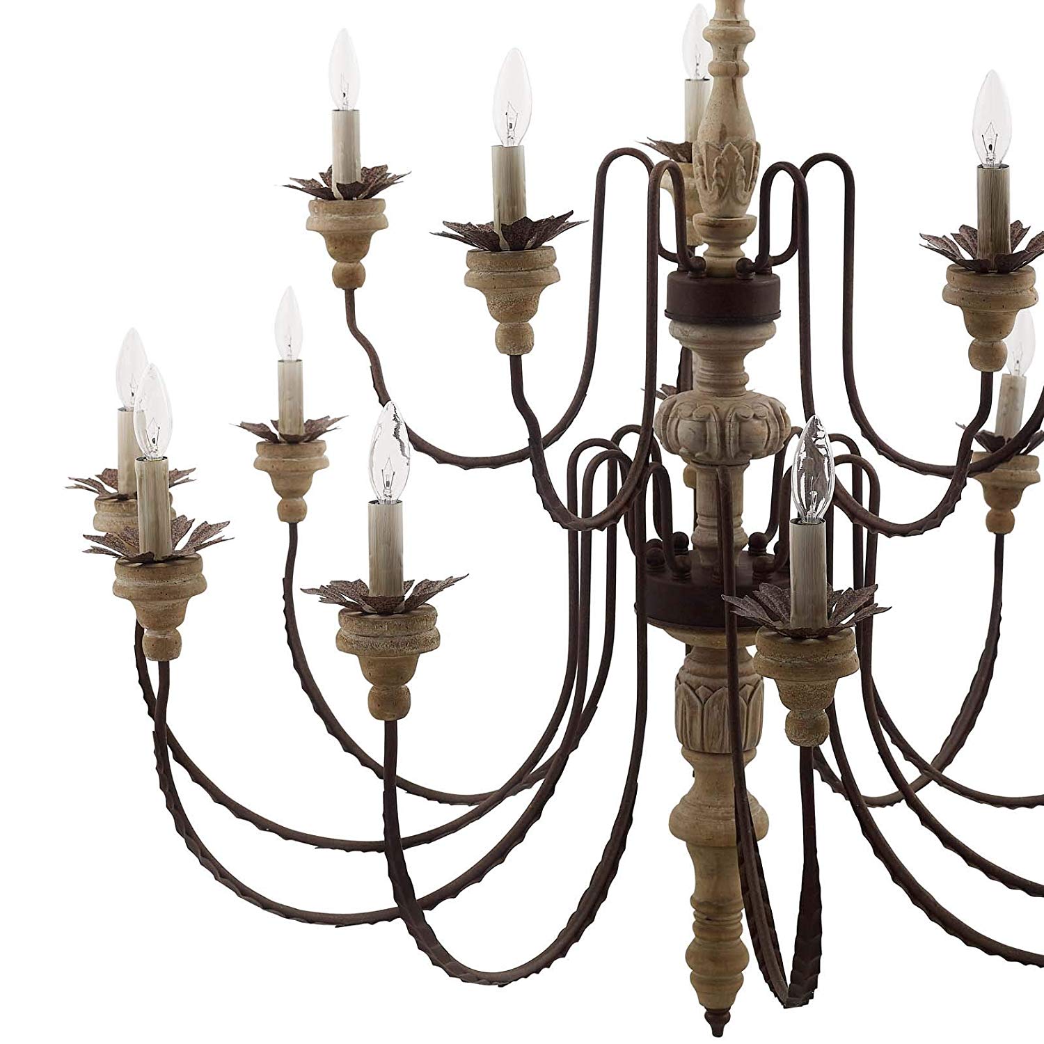 Modway Nobility Pendant Light Ceiling Candelabra Chandelier | Chandeliers | Modishstore-4