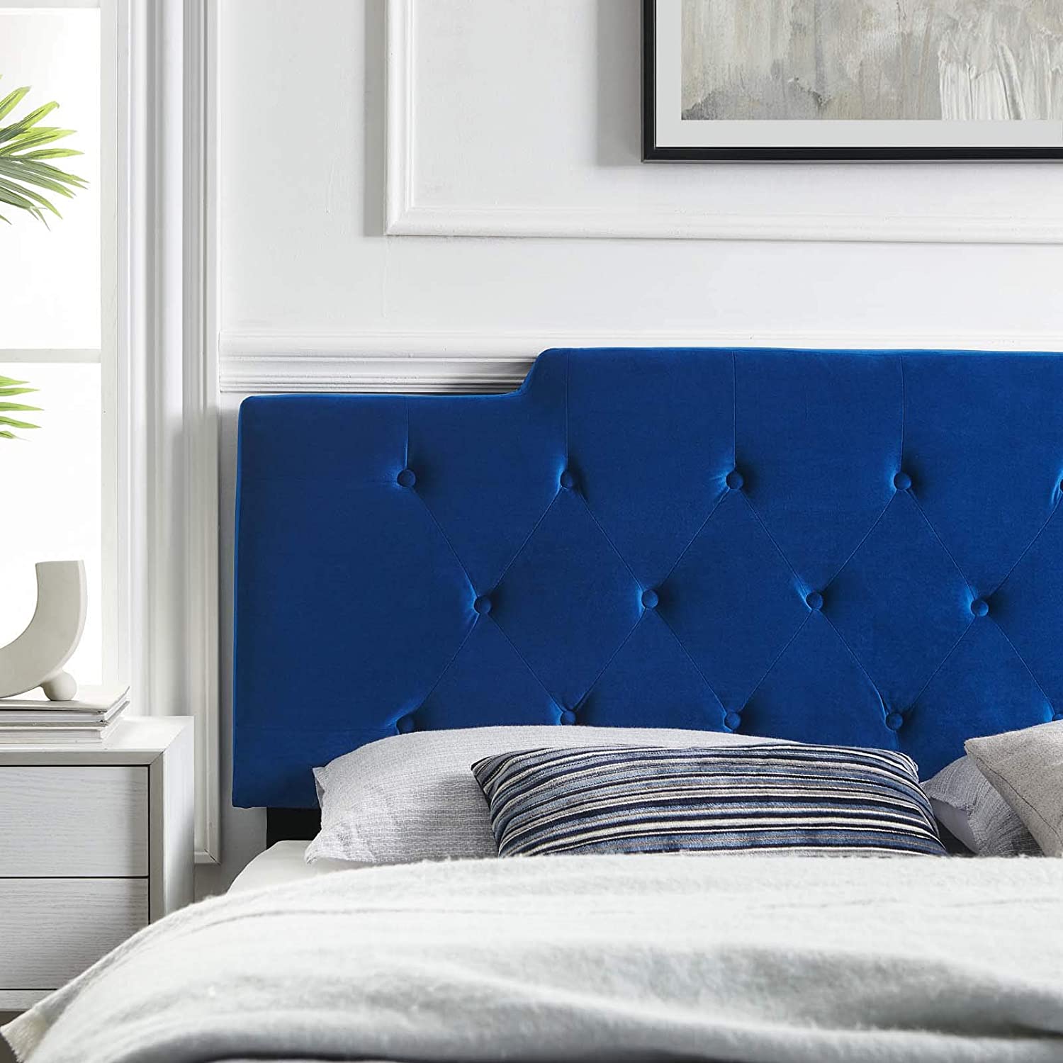 Modway Juliet Tufted Full/Queen Performance Velvet Headboard | Headboards | Modishstore-2