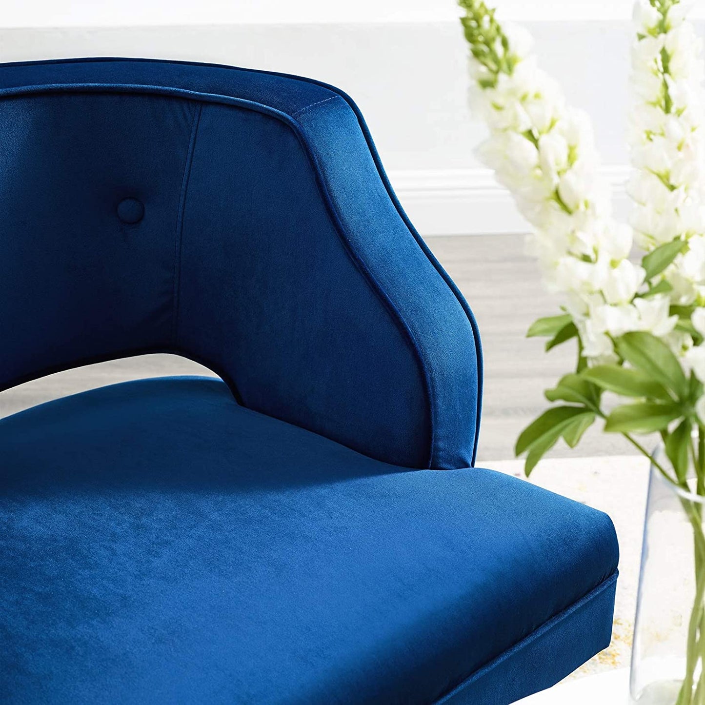 Modway Traipse Button Tufted Open Back Performance Velvet Armchair | Armchairs | Modishstore-16