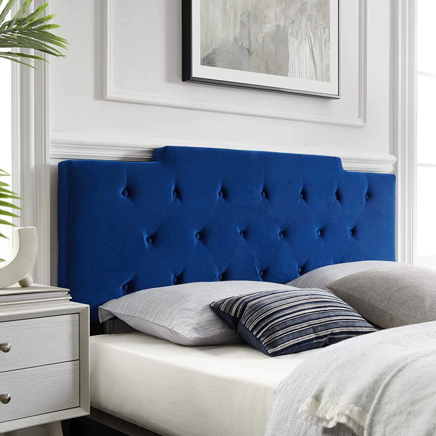 Modway Juliet Tufted Full/Queen Performance Velvet Headboard | Headboards | Modishstore