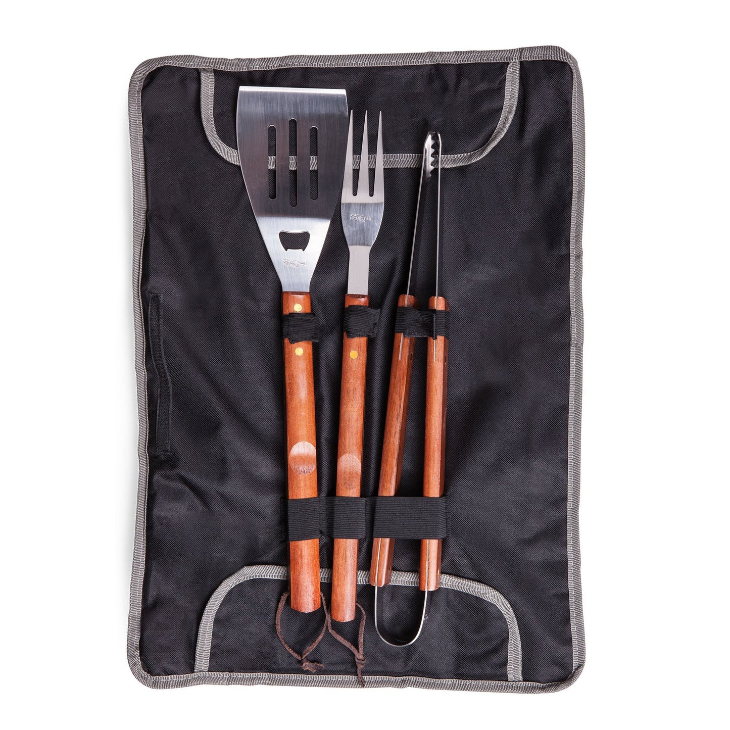 Picnic Time 3 Piece BBQ Tote and Tools Set - Set of 6