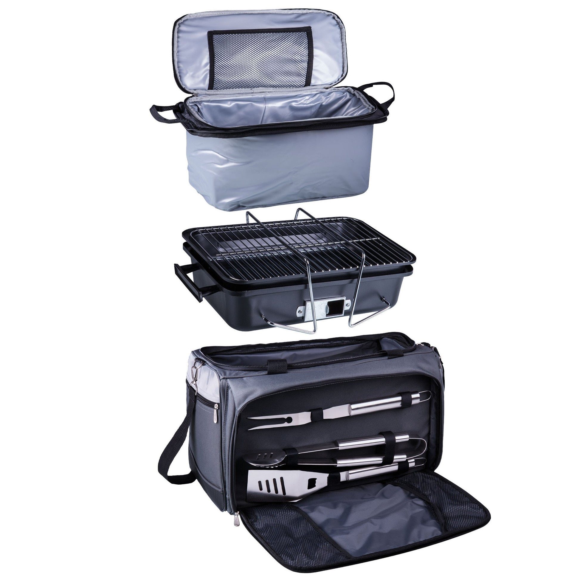 Picnic Time Buccaneer Portable BBQ and Cooler Tote