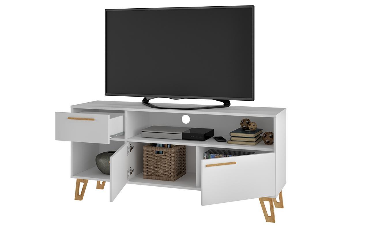 Manhattan Comfort Doris 53.14" Mid Century Modern TV Stand with 1- Drawer