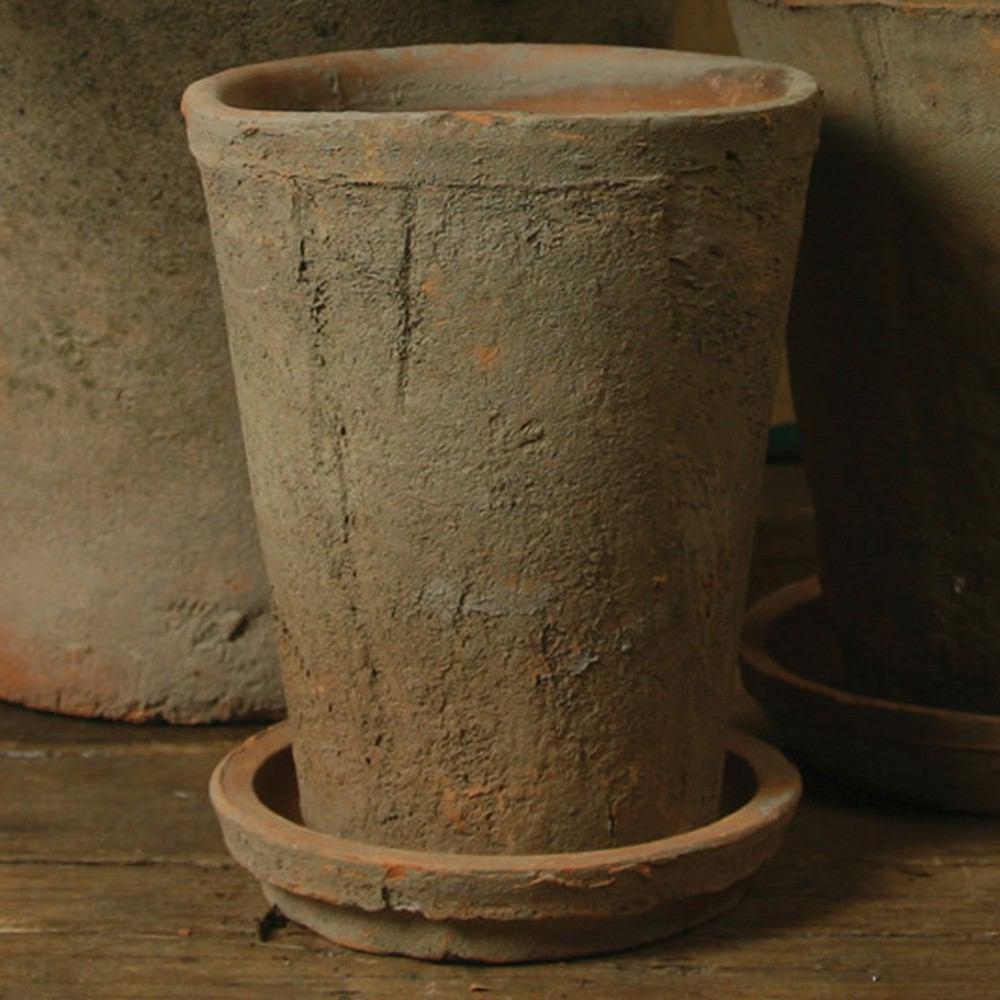 HomArt Rustic Terra Cotta Rose Pot