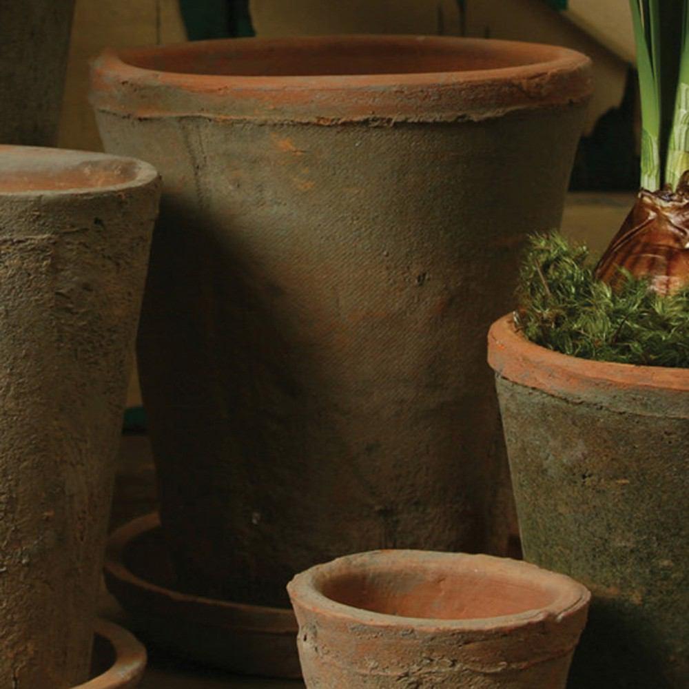 HomArt Rustic Terra Cotta Rose Pot