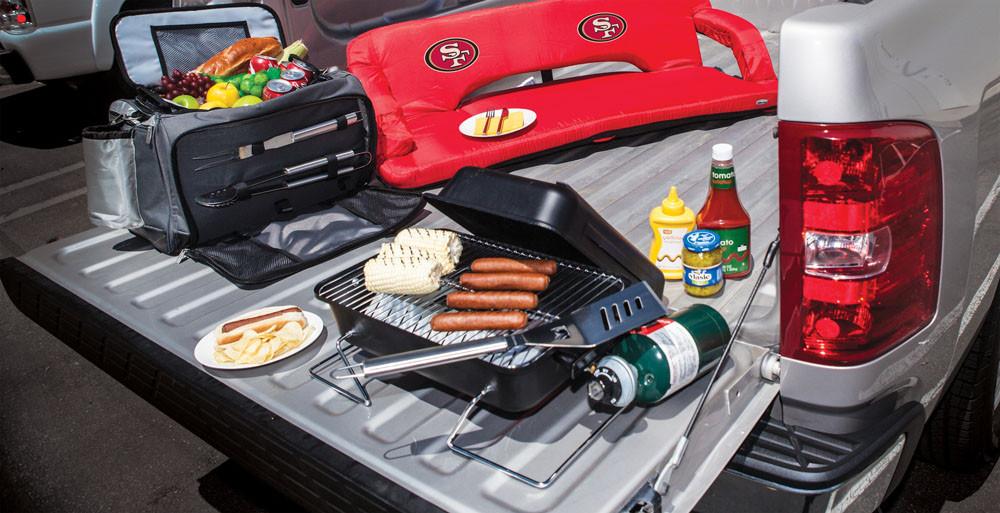 Picnic Time Vulcan Portable BBQ and Cooler Tote