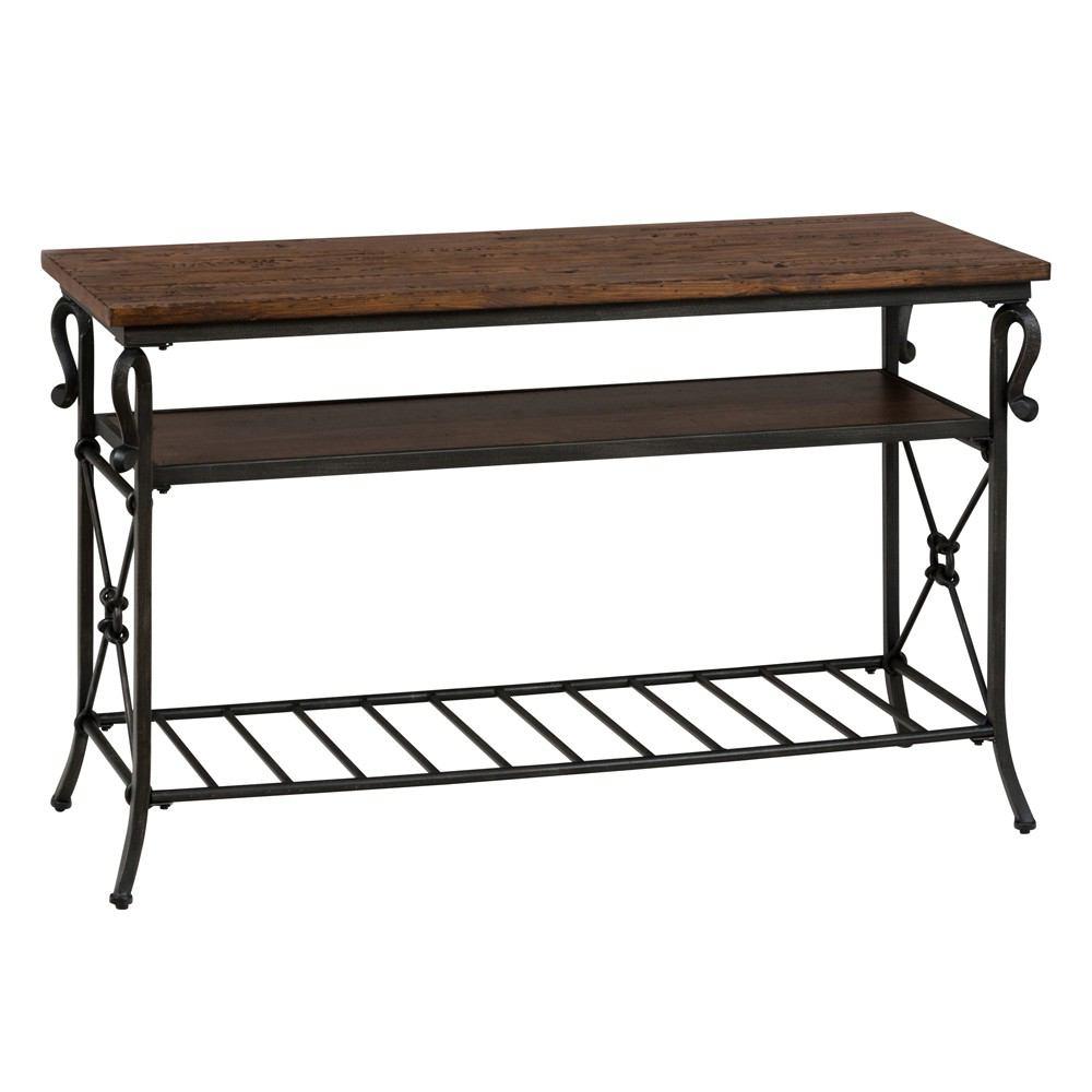 Jofran Rutledge Sofa/Media Table