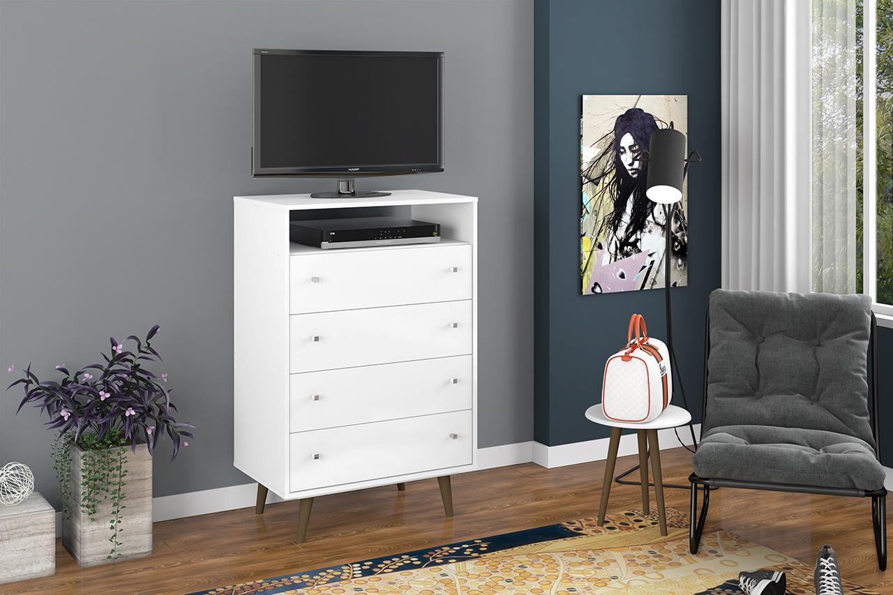 Manhattan Comfort Liberty 4-Drawer Dresser Chest