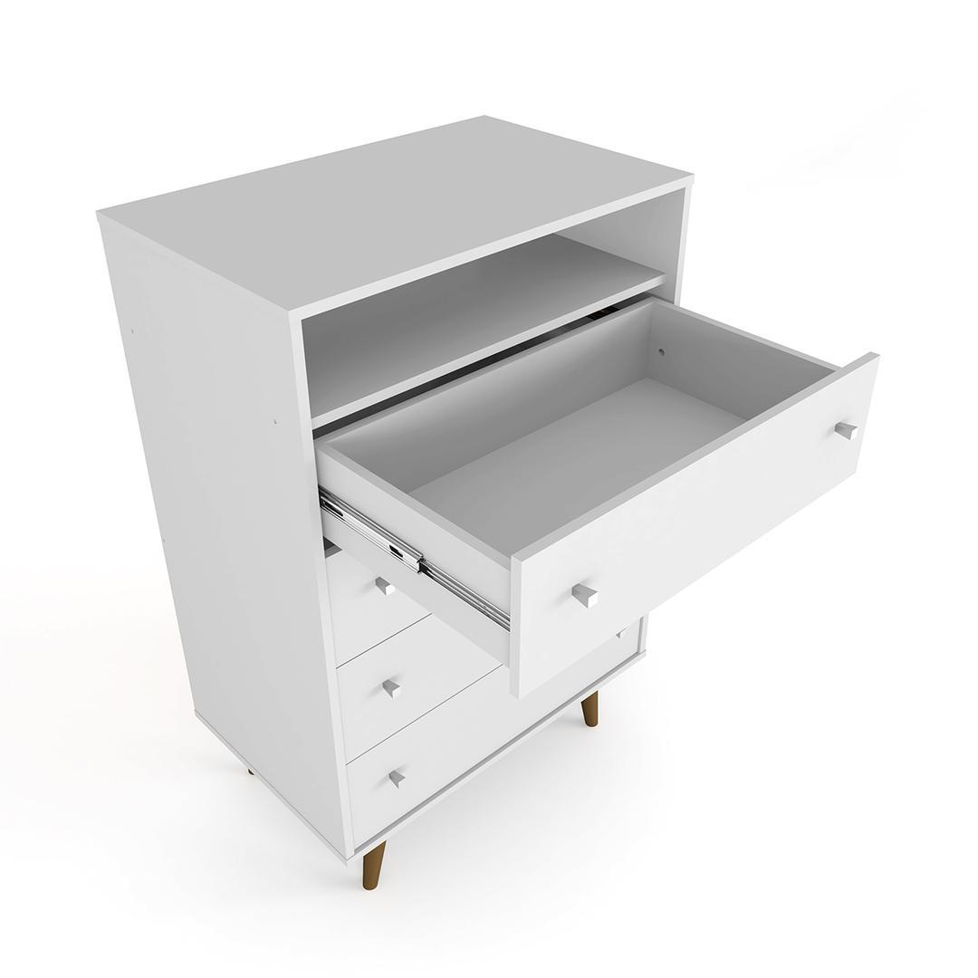 Manhattan Comfort Liberty 4-Drawer Dresser Chest