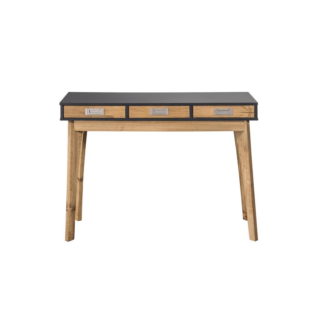 Manhattan Comfort Rustic Mid-Century Modern 3-Drawer Jackie 39.76" Entryway