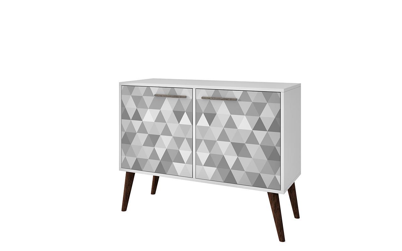 Manhattan Comfort Avesta Geometric 3.0 Side Table
