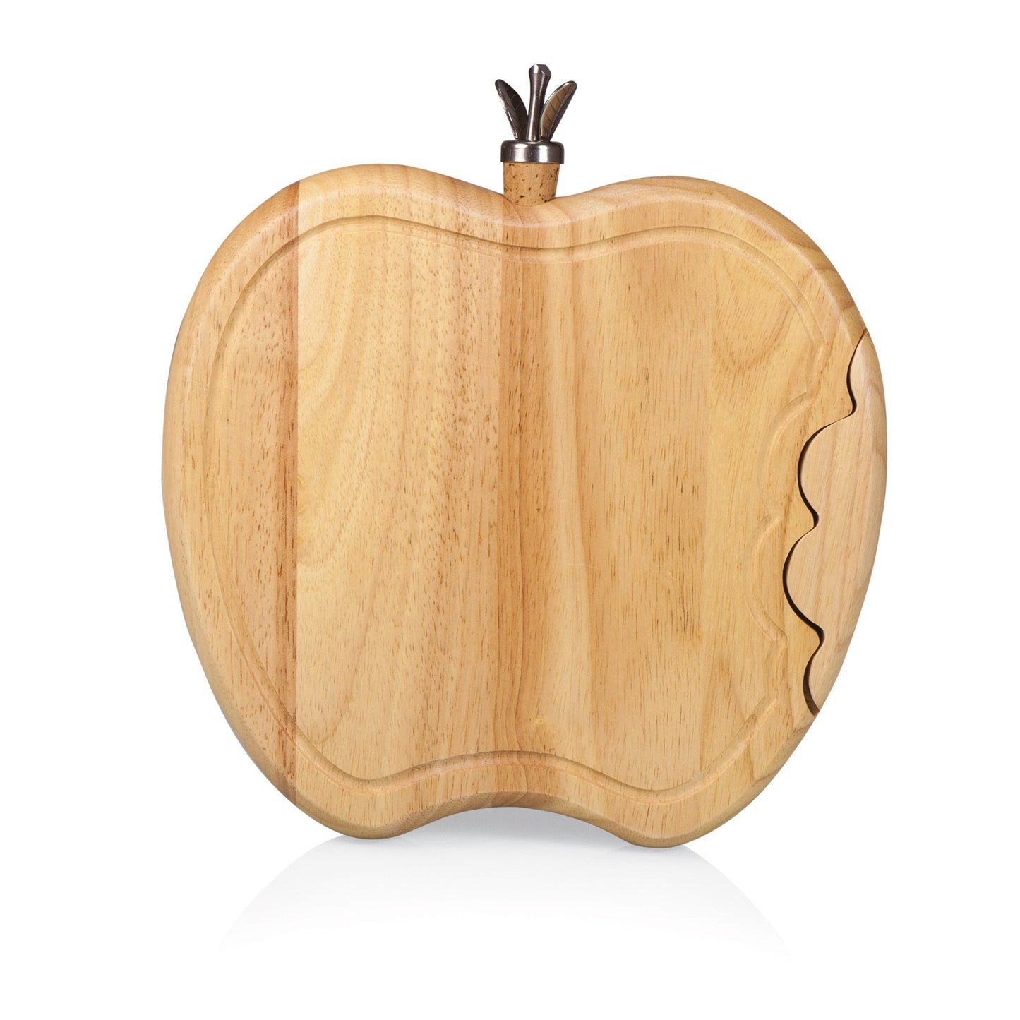 Picnic Time Apple Cheese Board and Tools Set - Set of 2