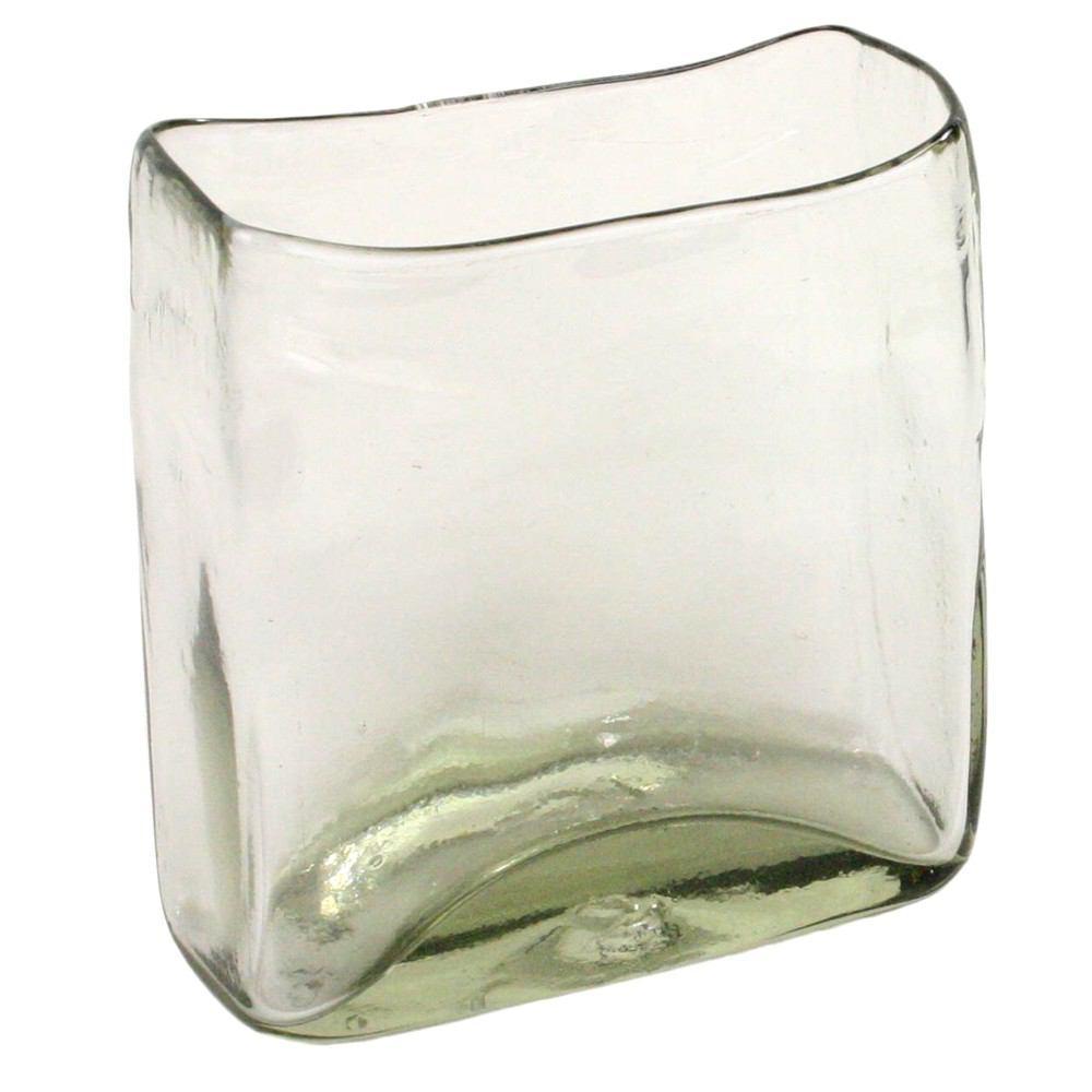 HomArt Hamilton Vase - Clear - Petite - Set of 2 - Rectangle