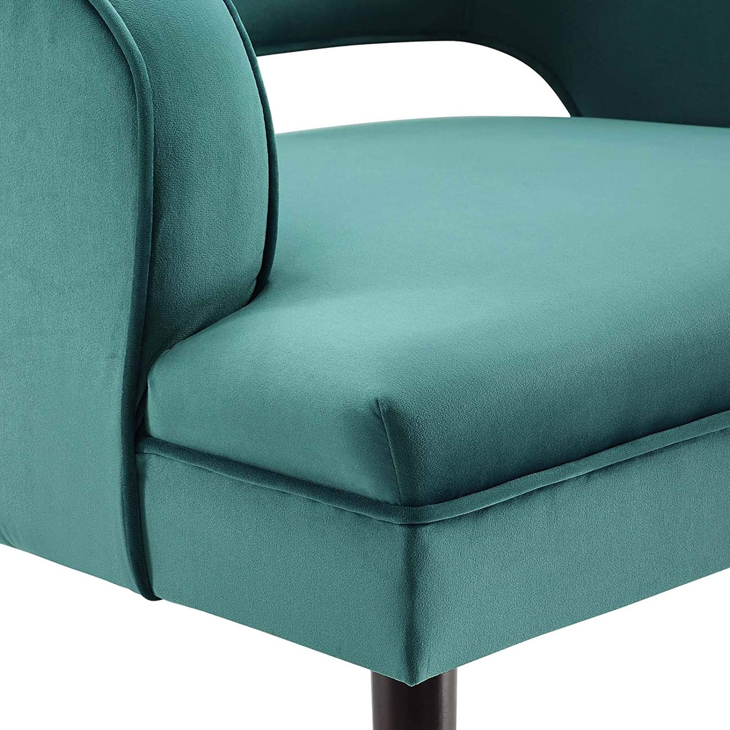 Modway Traipse Button Tufted Open Back Performance Velvet Armchair | Armchairs | Modishstore-15