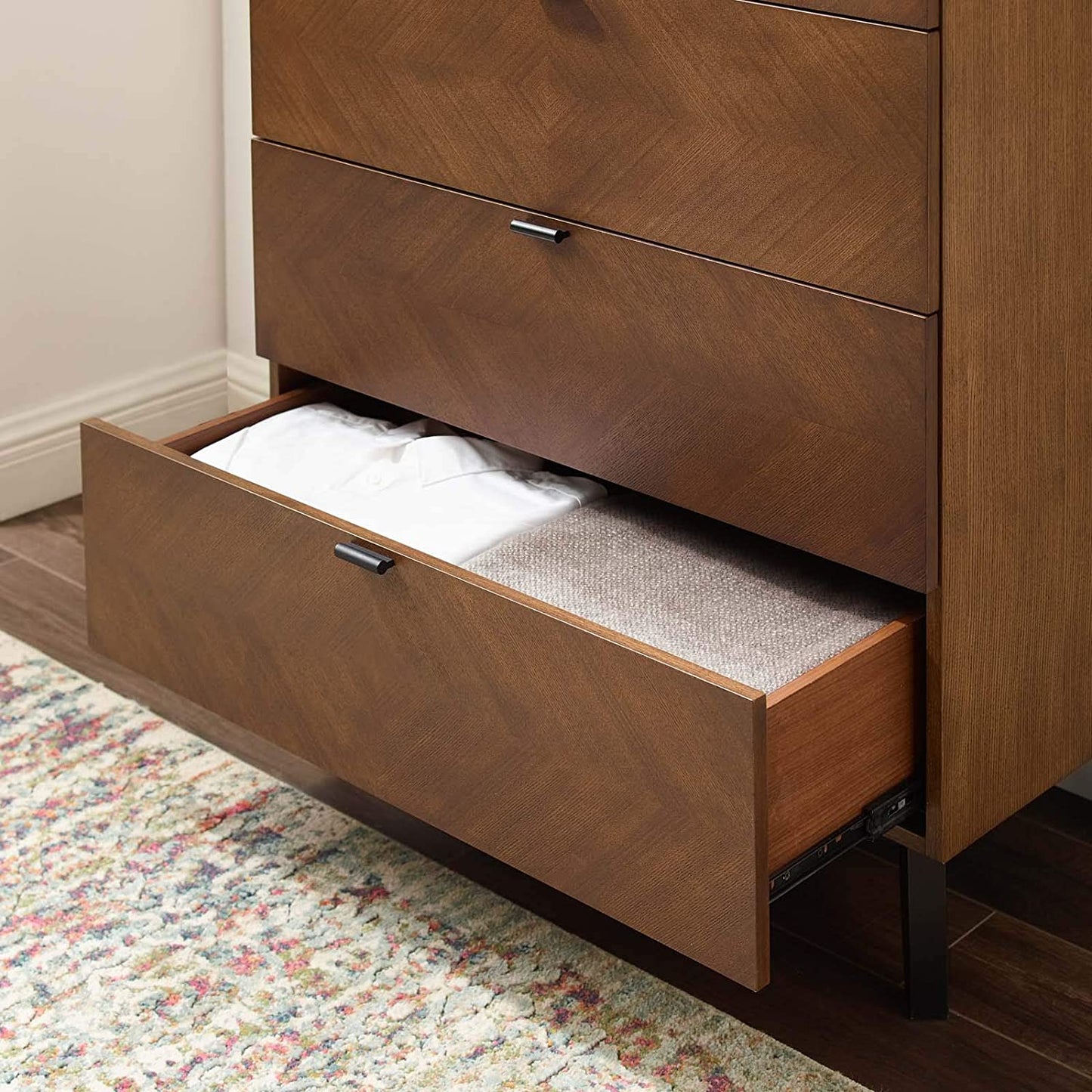 Modway Kali Wood Chest in Walnut | Drawers | Modishstore-4