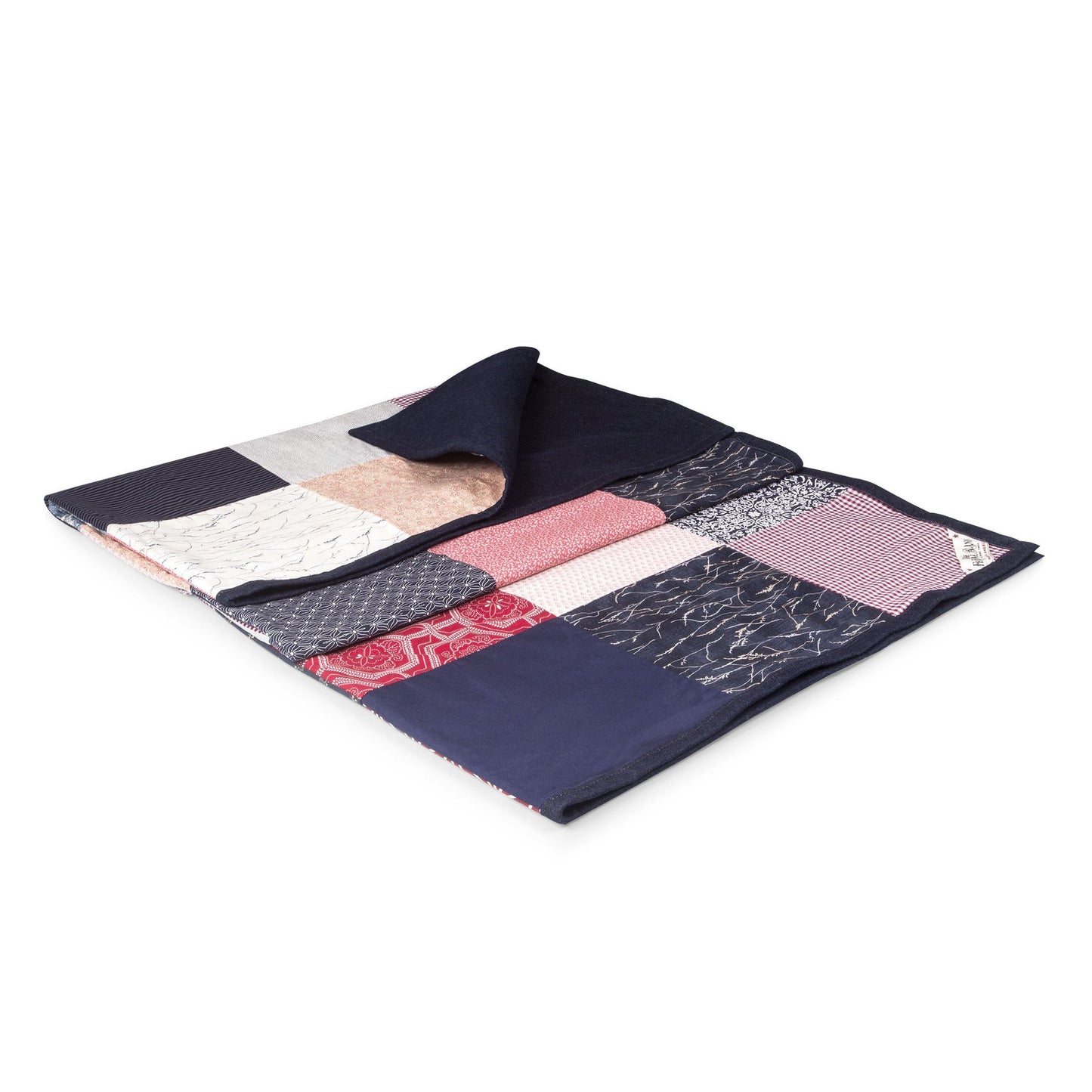 Picnic Time Festival Blanket Patchwork Amercian Made - Set of 2