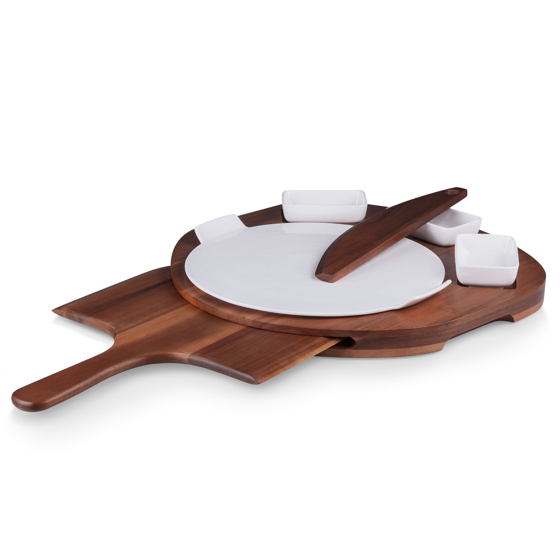 Picnic Time Pizza Prep Station Fully Outfitted Pizza Set