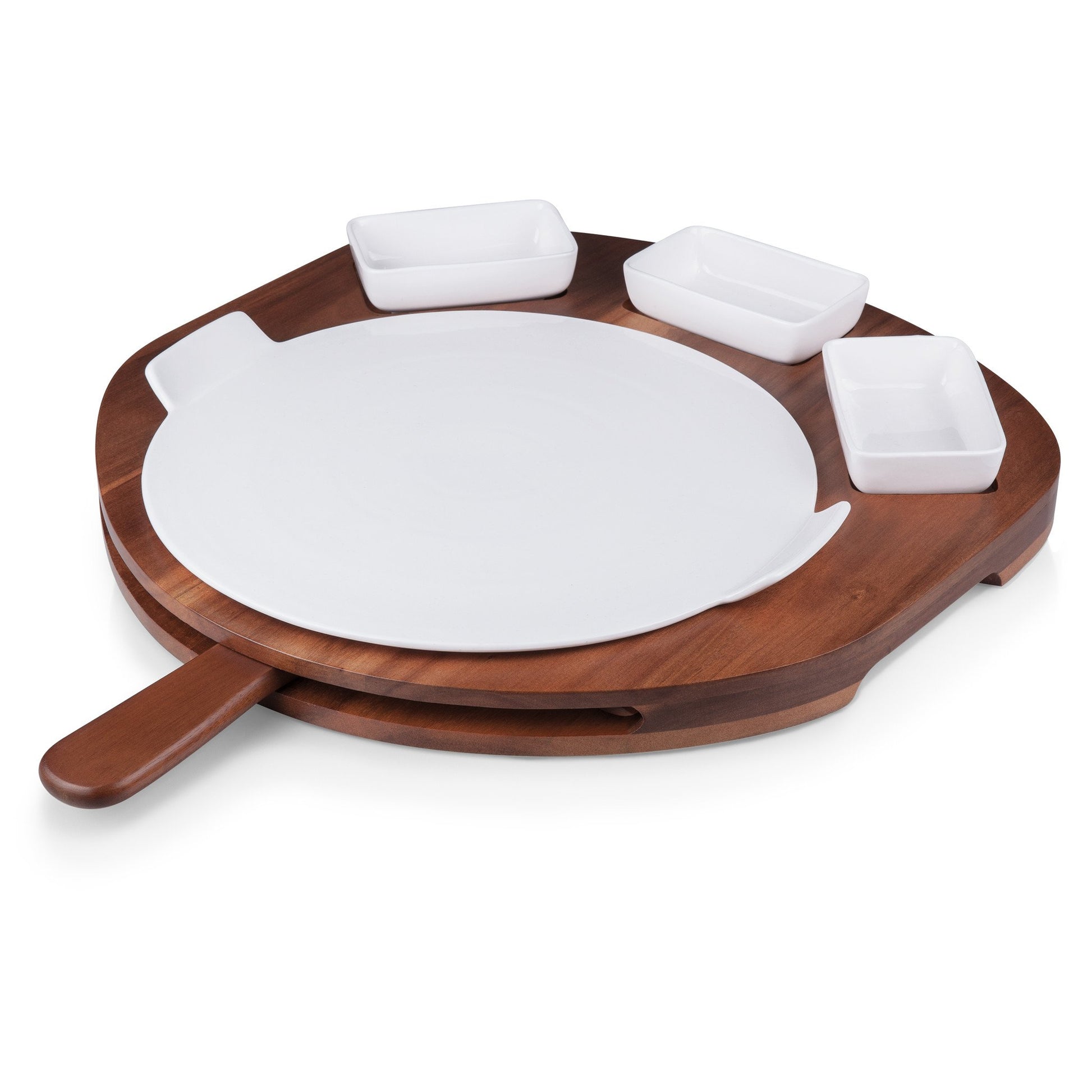 Picnic Time Pizza Prep Station Fully Outfitted Pizza Set