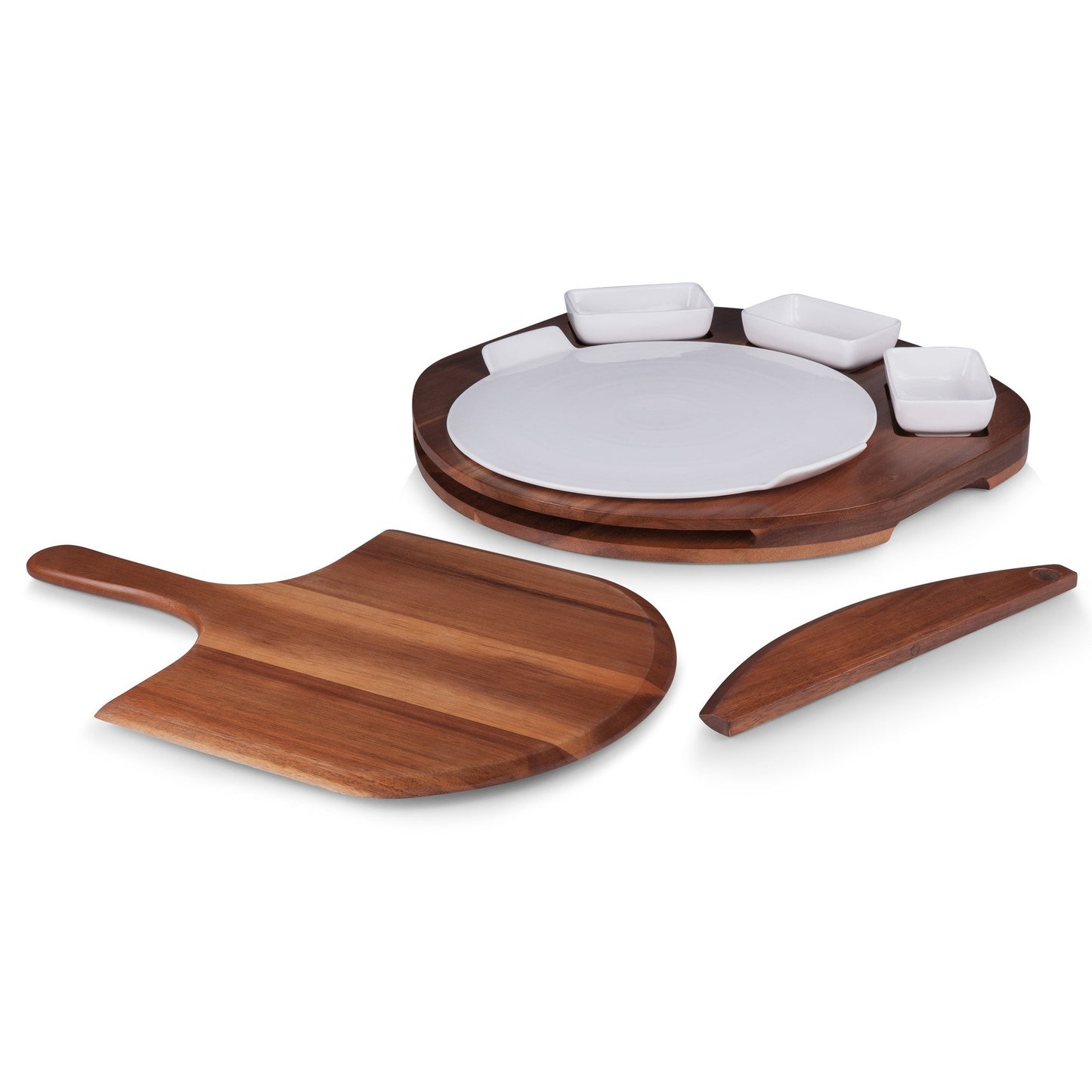 Picnic Time Pizza Prep Station Fully Outfitted Pizza Set