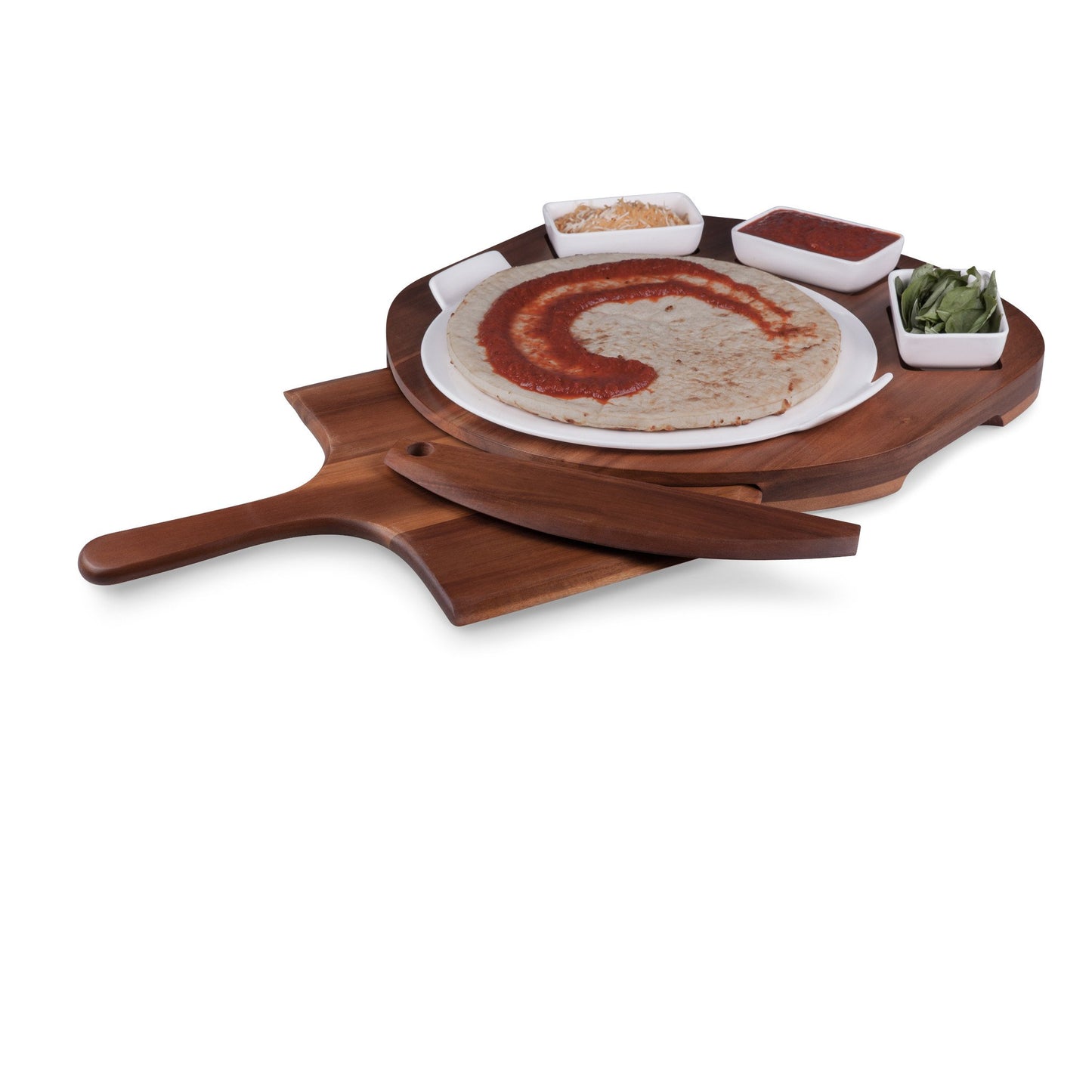 Picnic Time Pizza Prep Station Fully Outfitted Pizza Set
