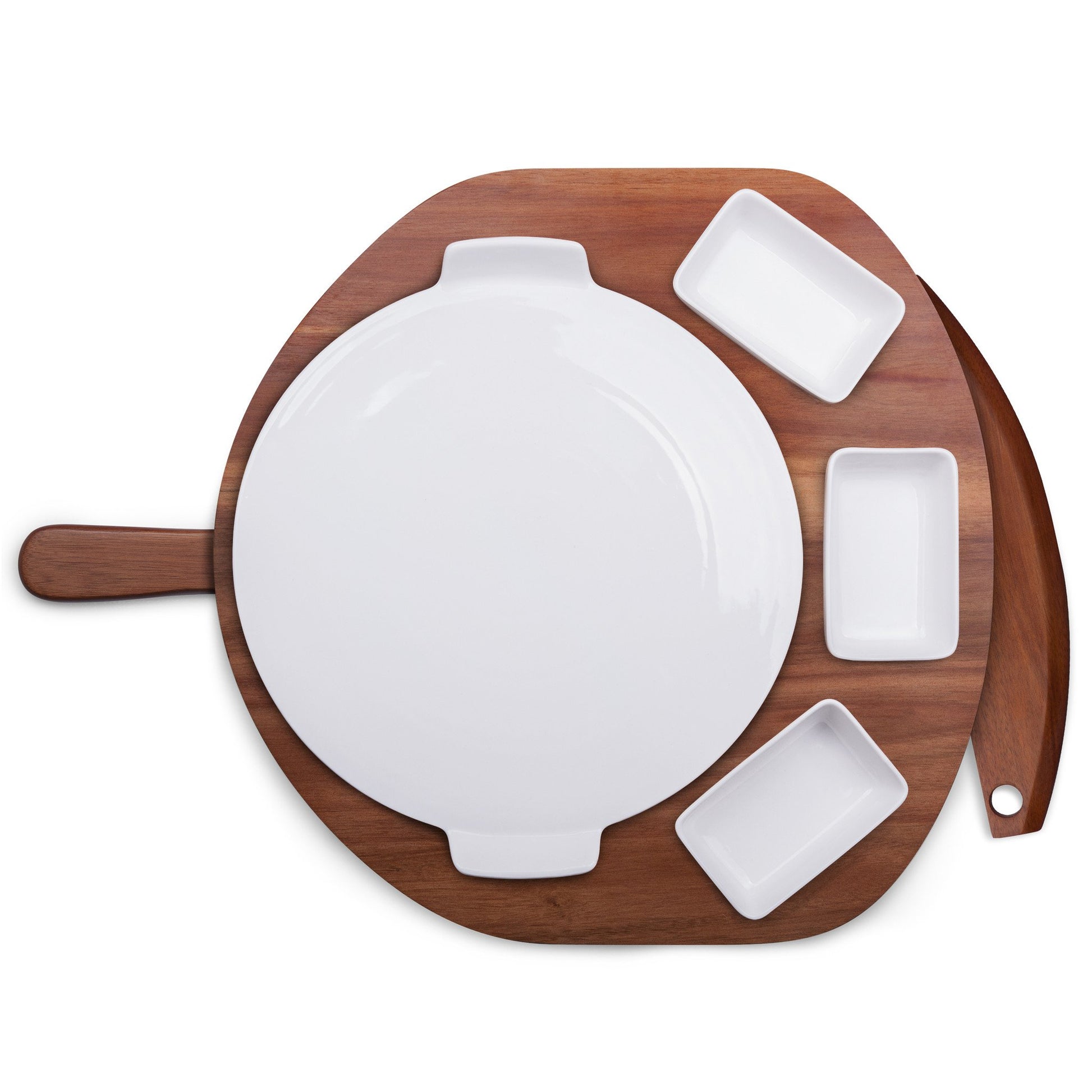 Picnic Time Pizza Prep Station Fully Outfitted Pizza Set