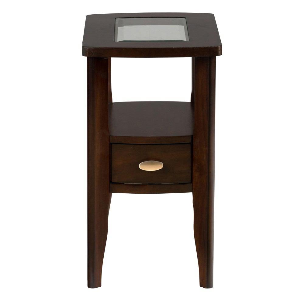Jofran Montego Merlot Chairside Table