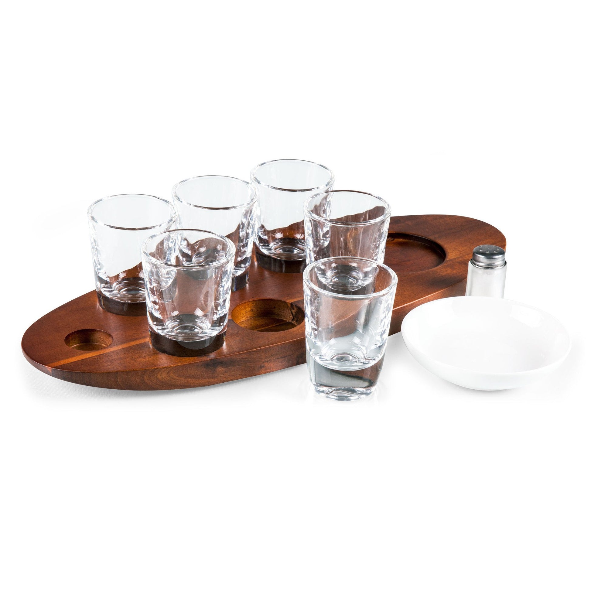 Picnic Time Cantinero Shot Glass Serving Tray - Set of 2