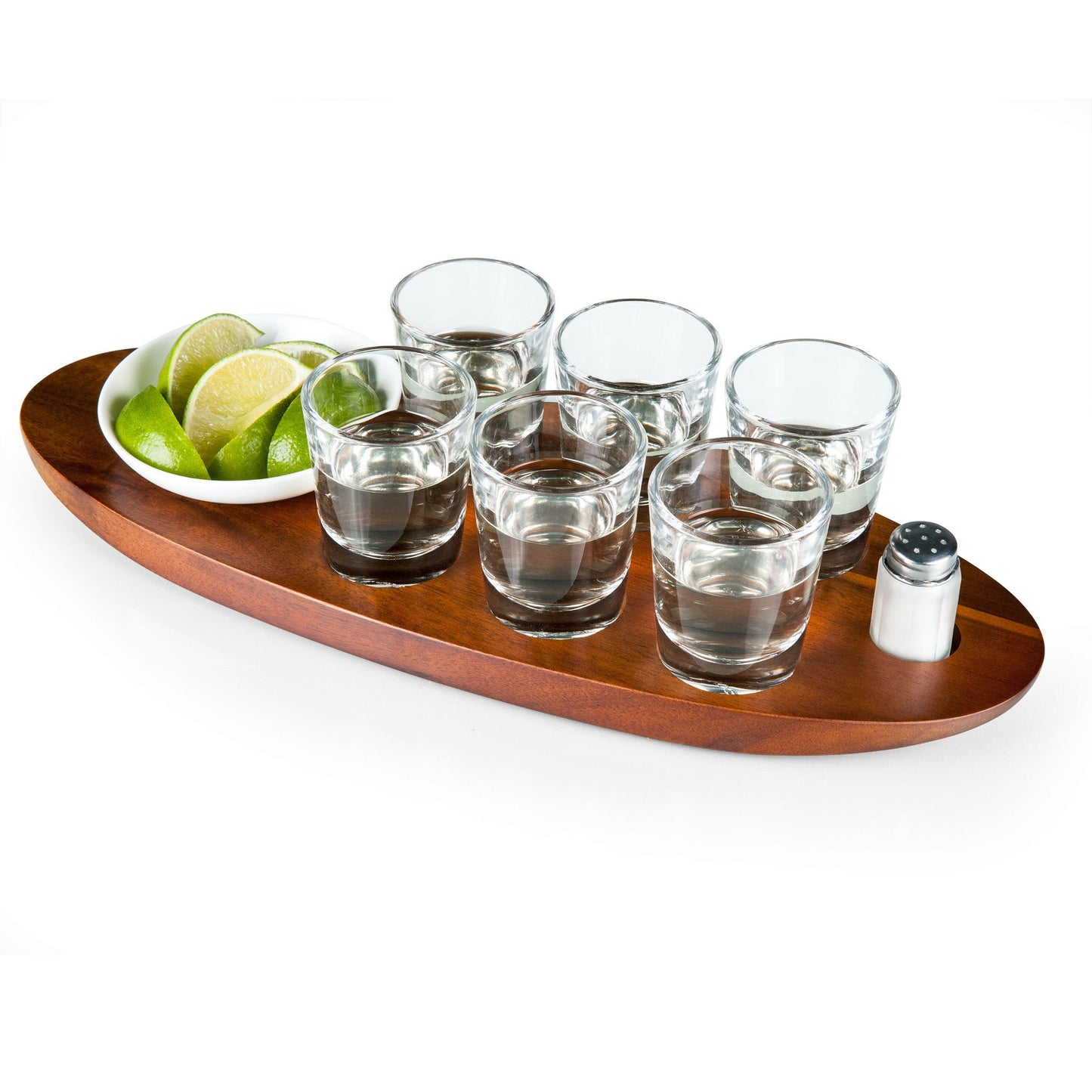 Picnic Time Cantinero Shot Glass Serving Tray - Set of 2
