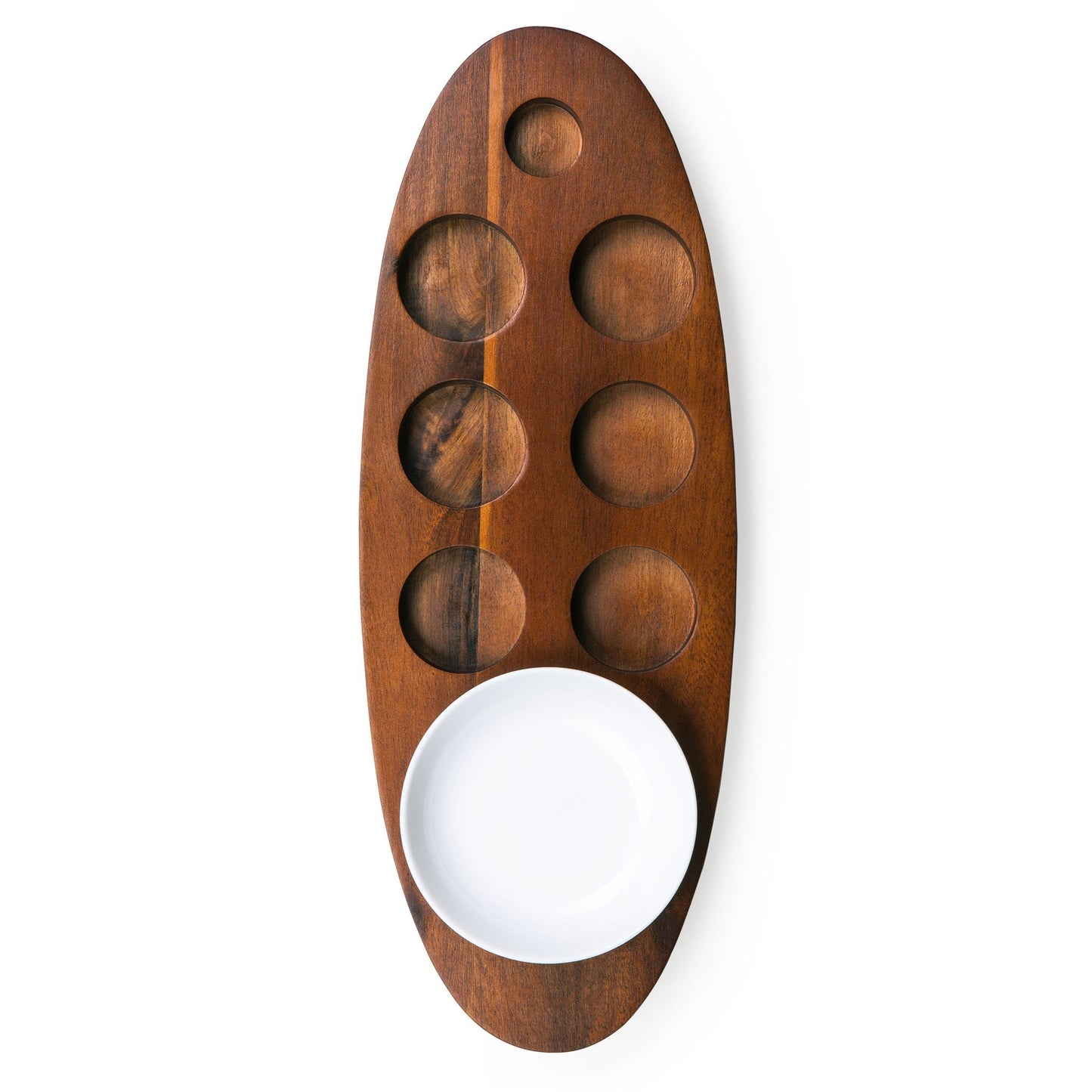 Picnic Time Cantinero Shot Glass Serving Tray - Set of 2