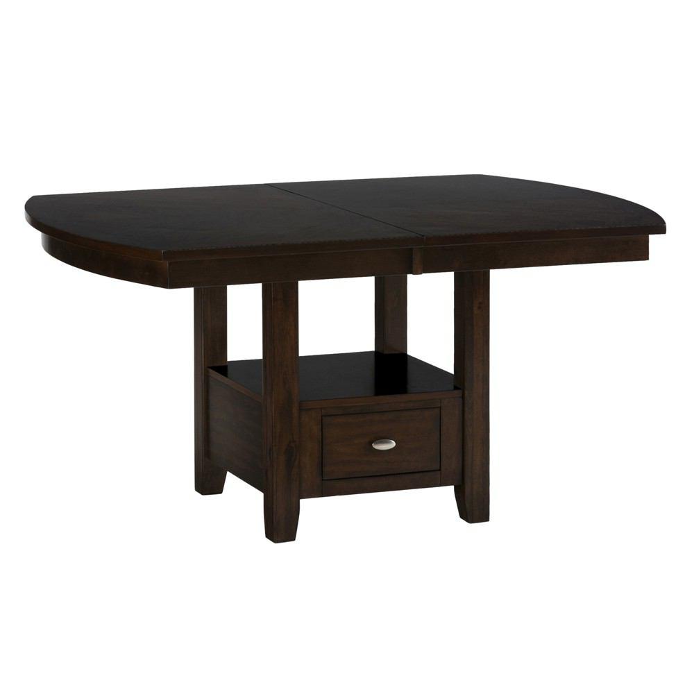 Jofran Mirandela High/Low Dining Table with Storage Base