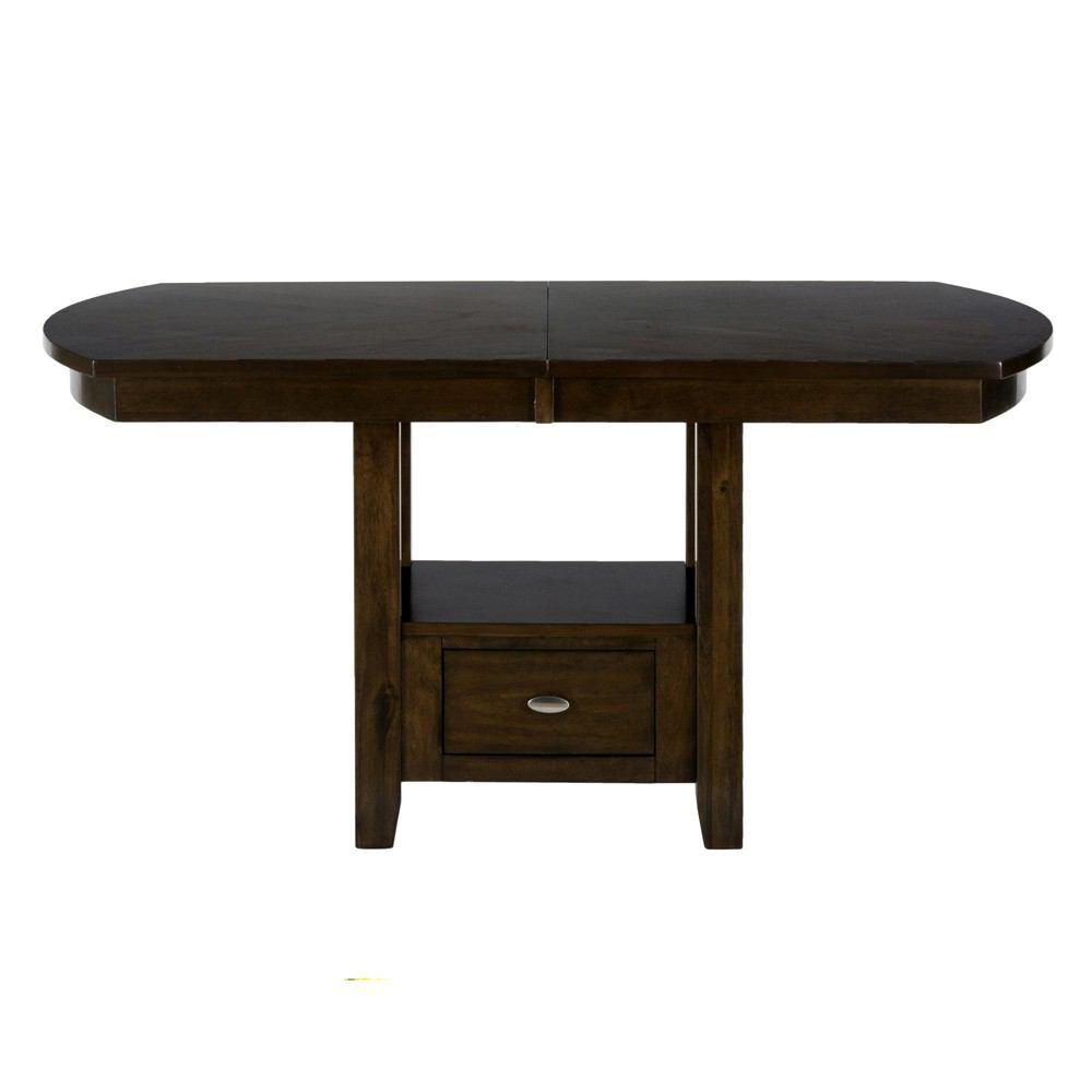 Jofran Mirandela High/Low Dining Table with Storage Base