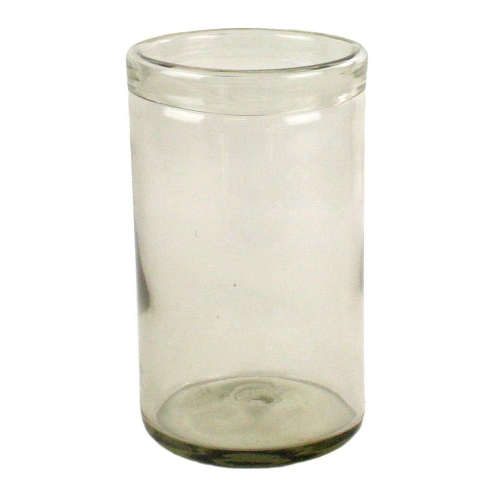 HomArt Banded Cylinder - Clear - 3.5x5 in