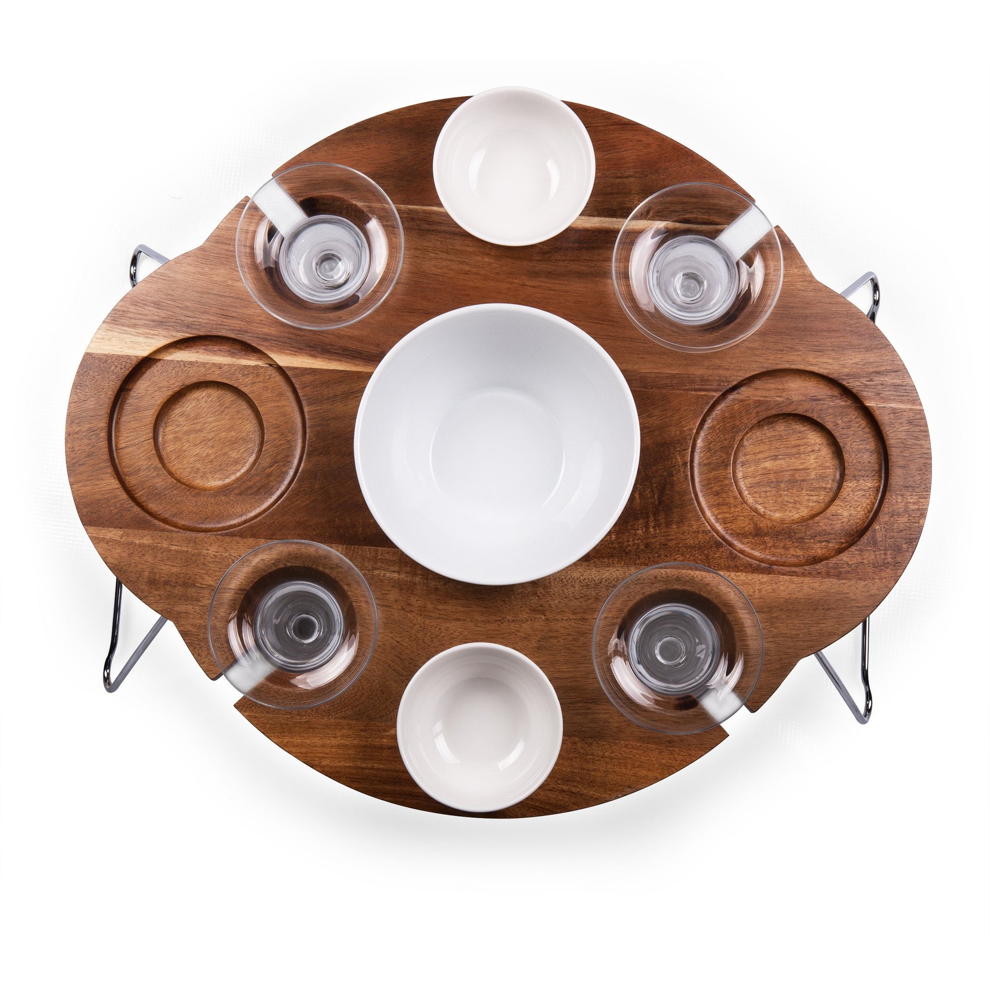 Picnic Time Mesarita Margarita Chip and Dip Serving Table