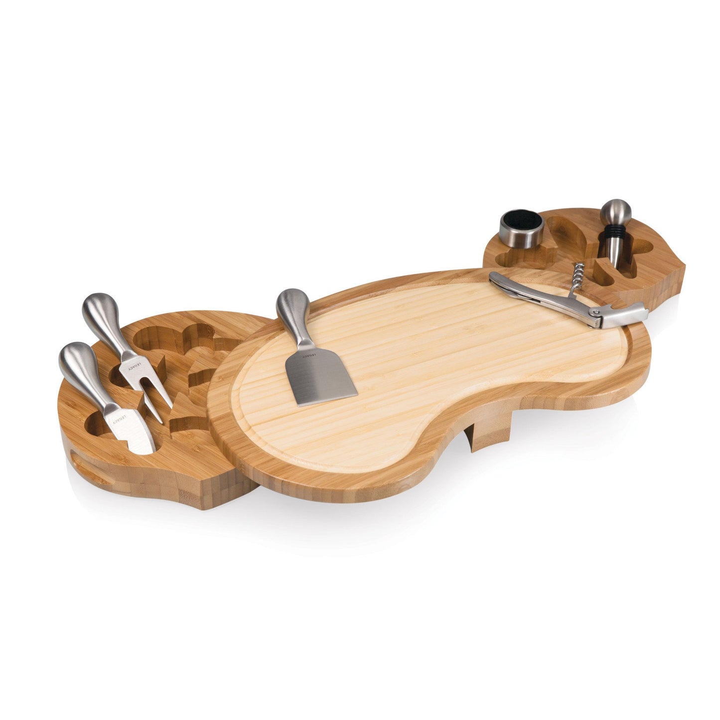 Picnic Time Mariposa Cheese Board and Tools Set - Set of 2