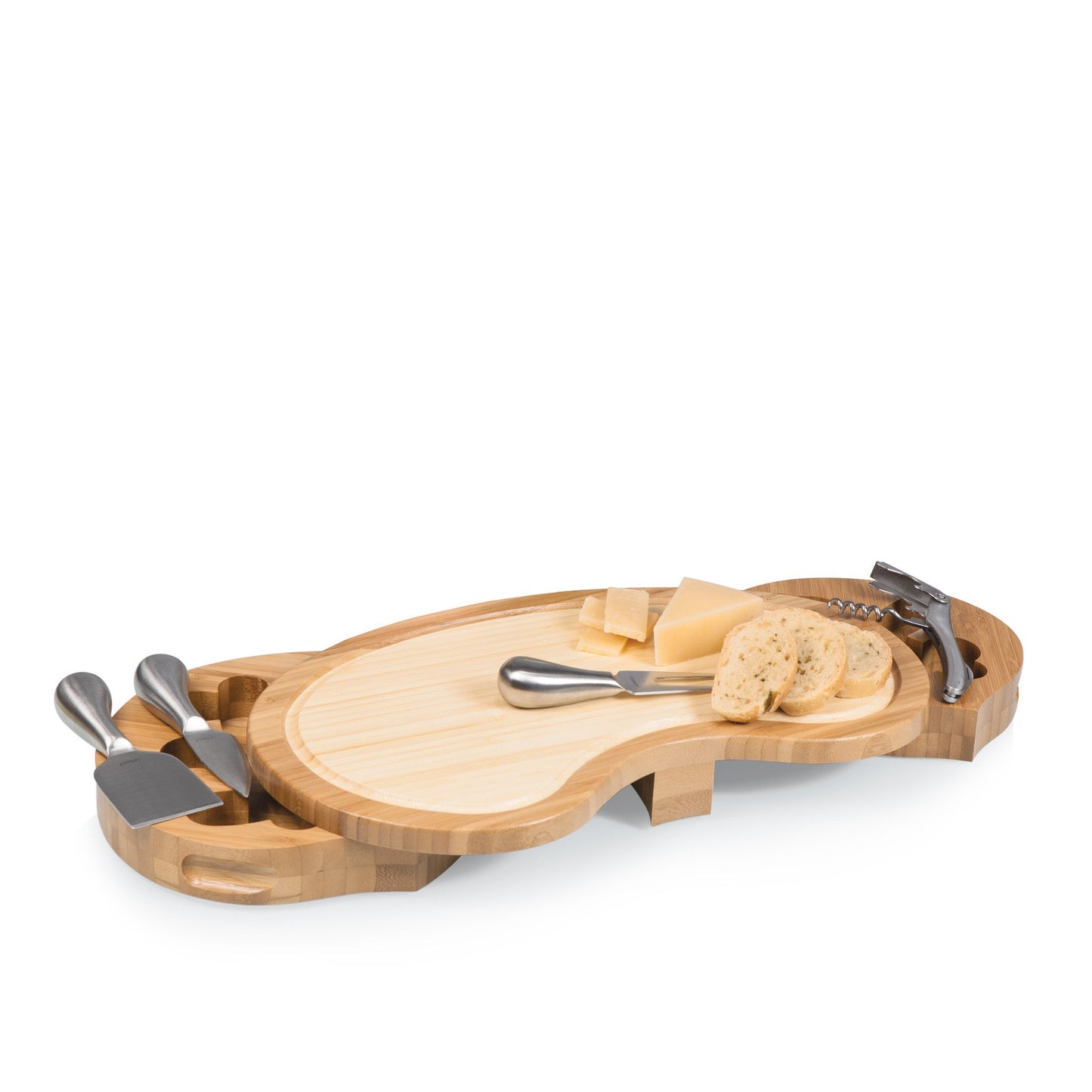 Picnic Time Mariposa Cheese Board and Tools Set - Set of 2