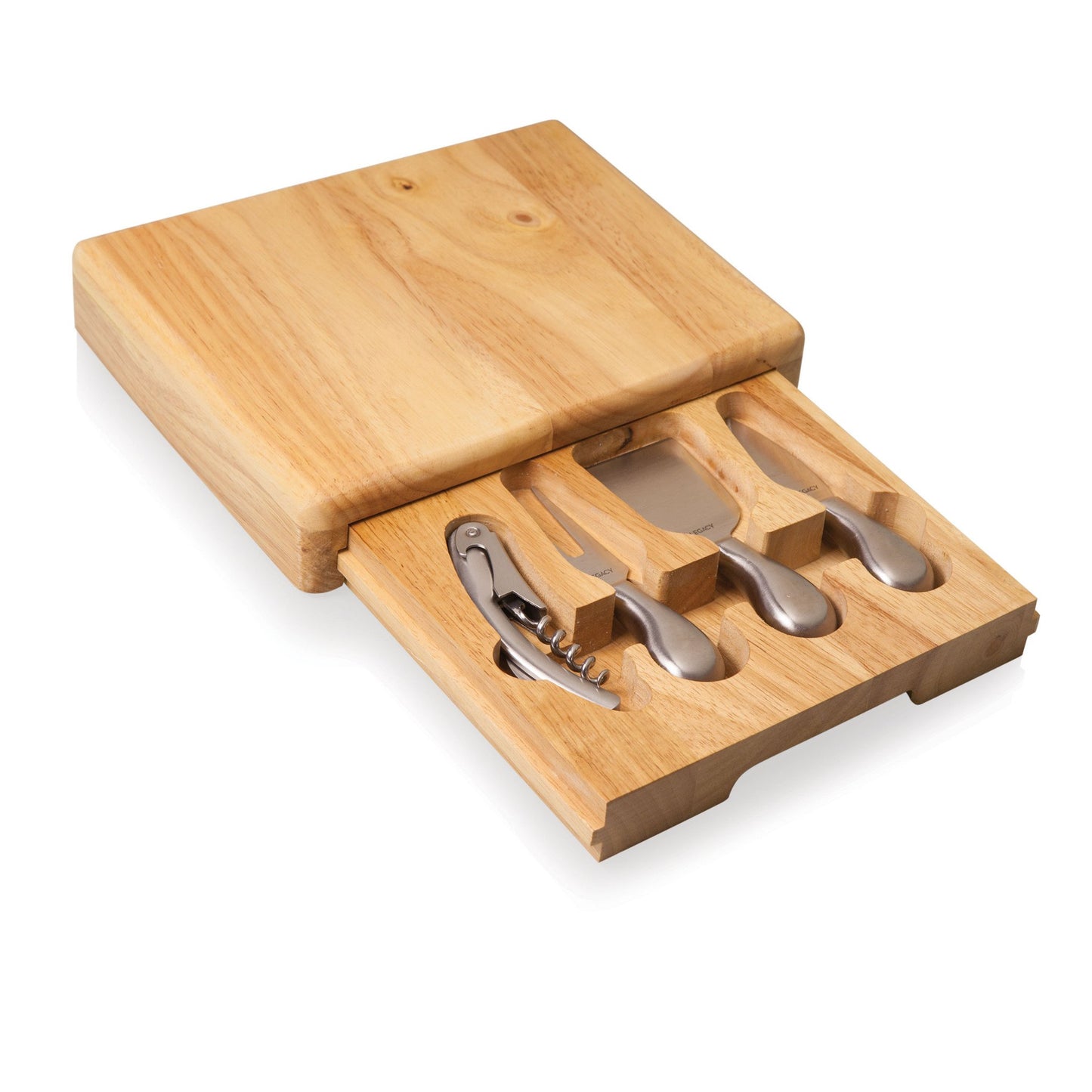 Picnic Time Festiva Cheese Board and Tools Set - Set of 2