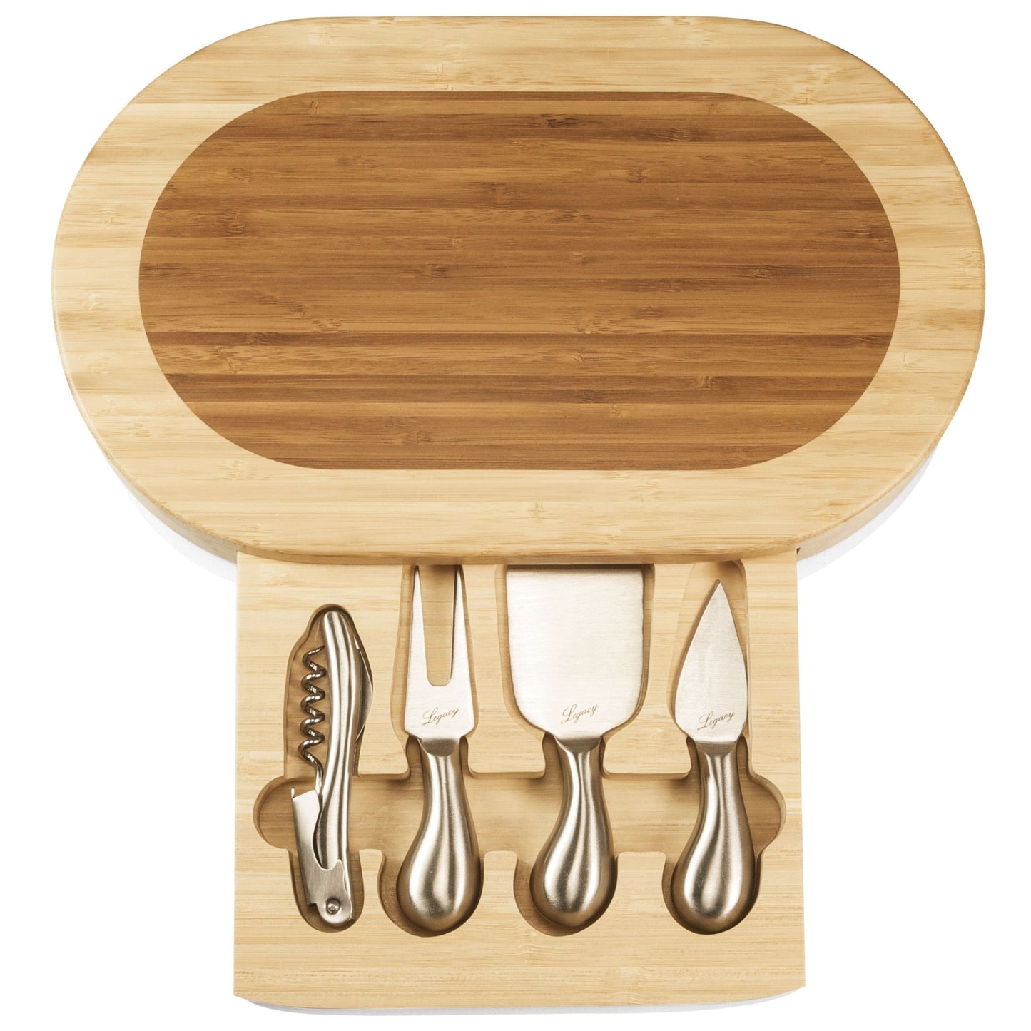 Picnic Time Formaggio Cheese Board and Tools Set - Set of 2