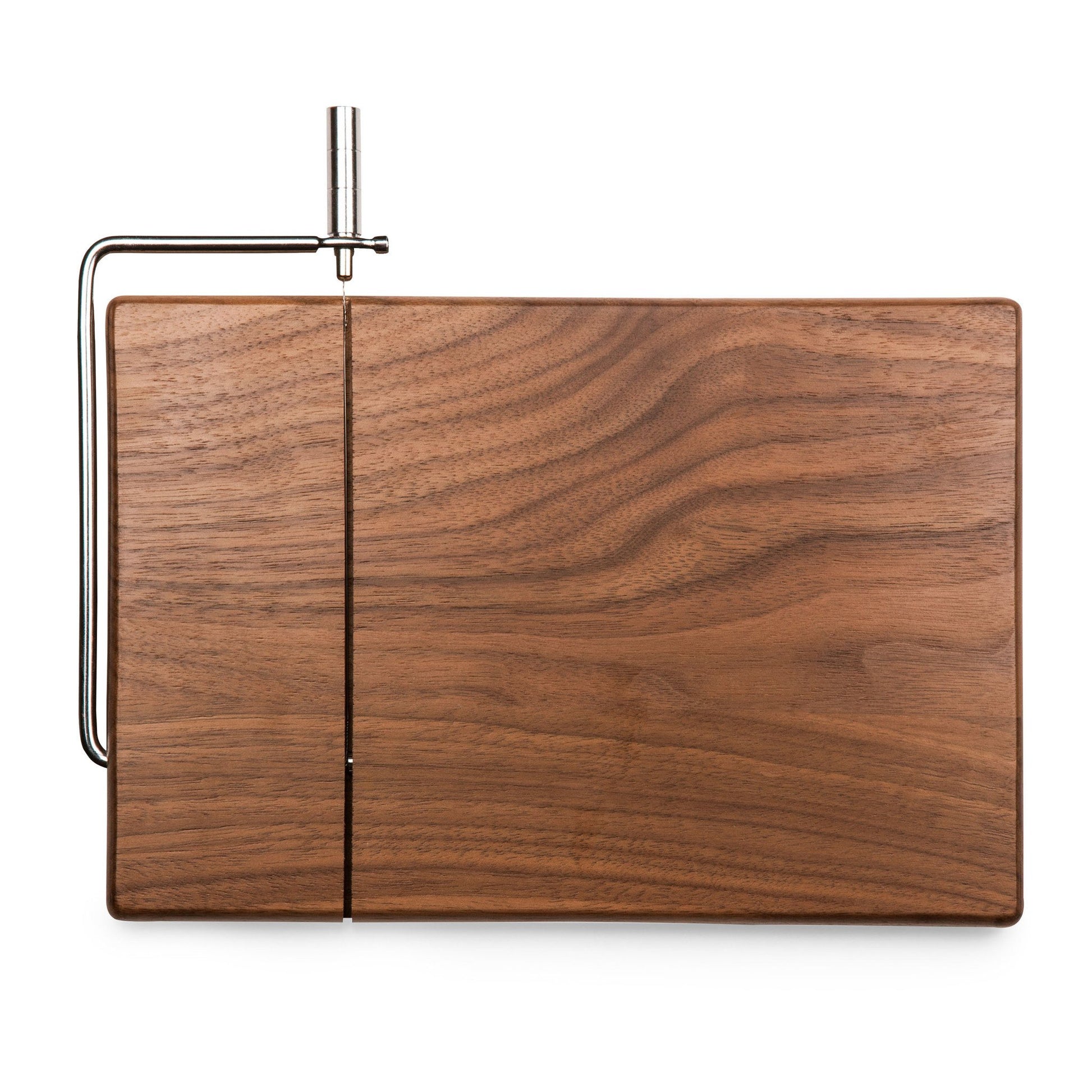 Picnic Time Meridian Black Walnut Cutting Board and Cheese Slicer - Set of 4