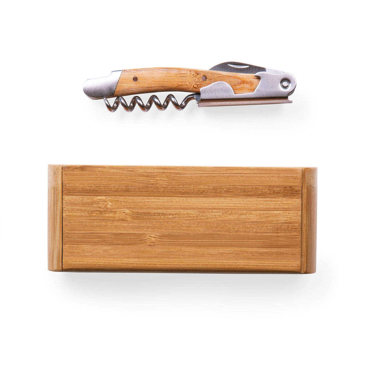 Picnic Time Elan Corkscrew in Bamboo Box - Set of 4
